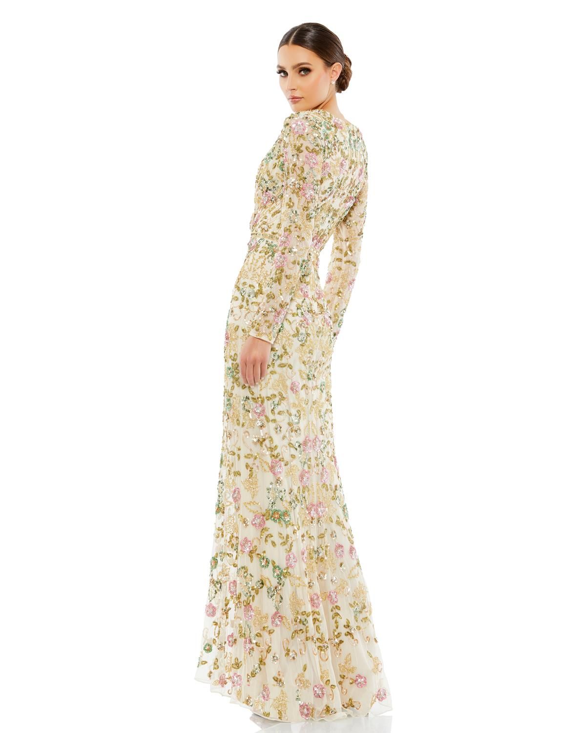 Long Sleeve Gown sold by Lord & Taylor product image thumbnail 2