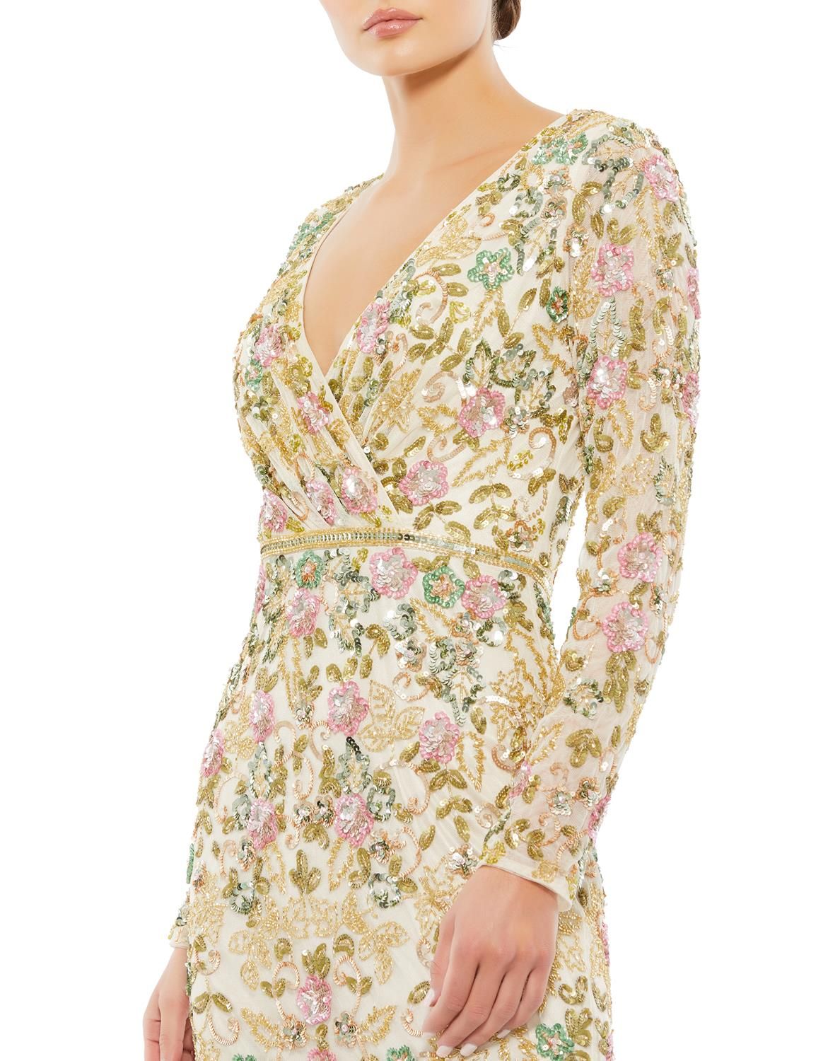 Long Sleeve Gown sold by Lord & Taylor product image thumbnail 3