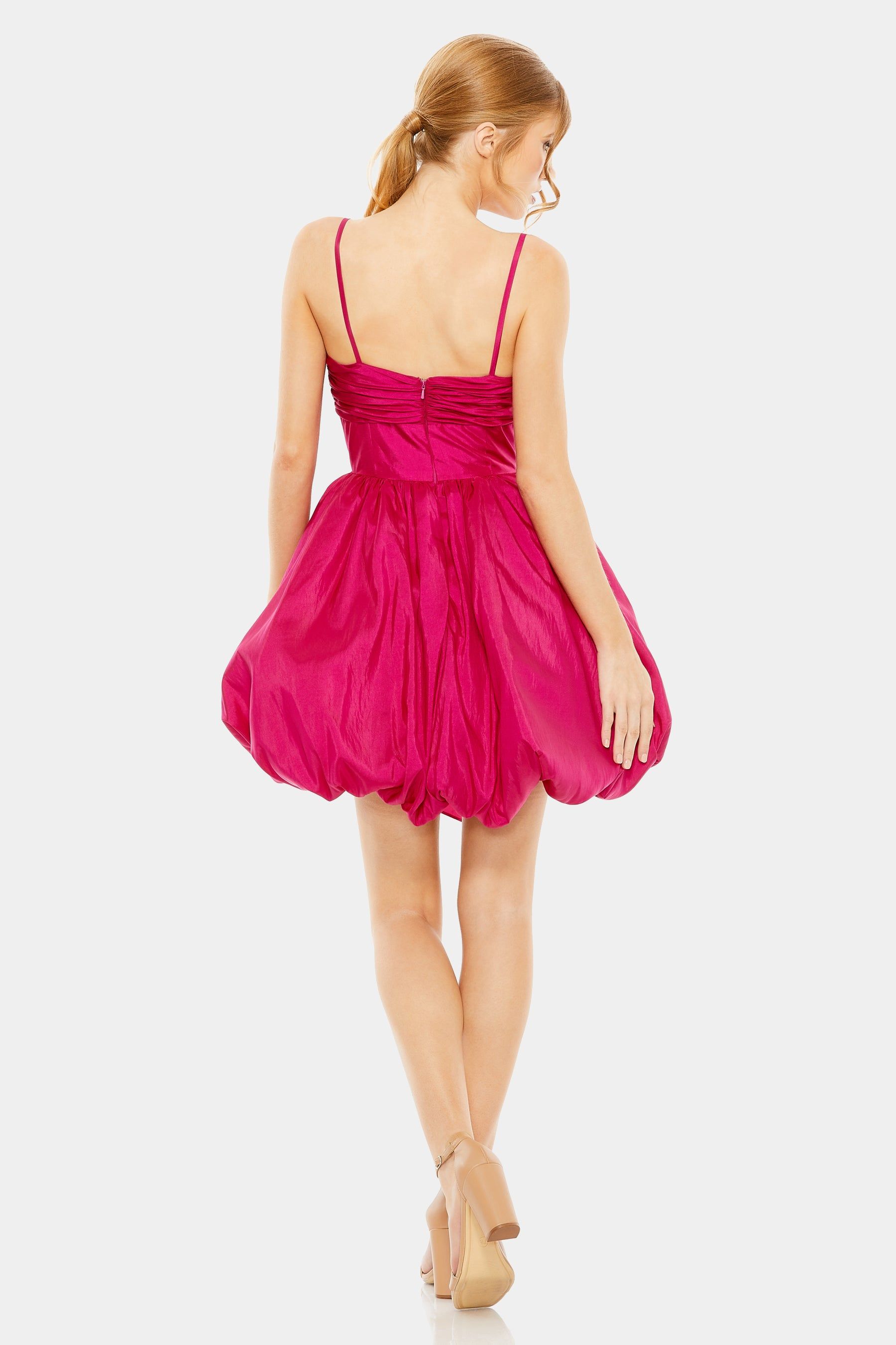 Spaghetti Strap Center Bow Balloon Mini Dress sold by Lord & Taylor product image thumbnail 7