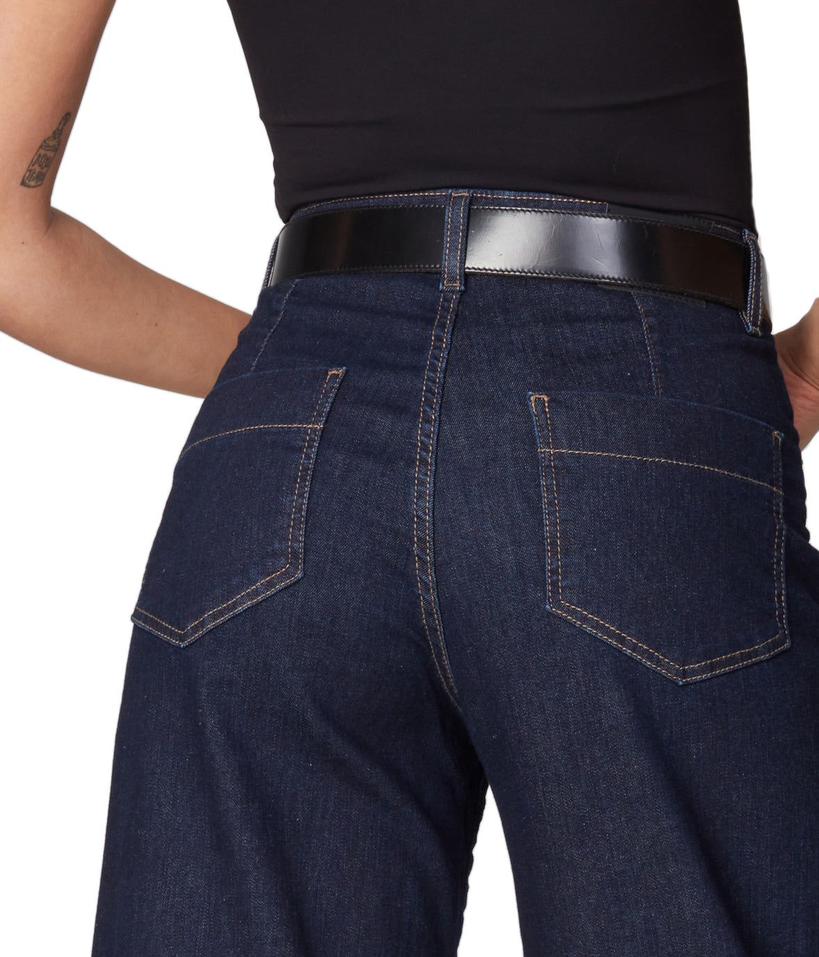 Milan Ultra High Rise Wide Leg Jeans sold by Lord & Taylor product image thumbnail 21