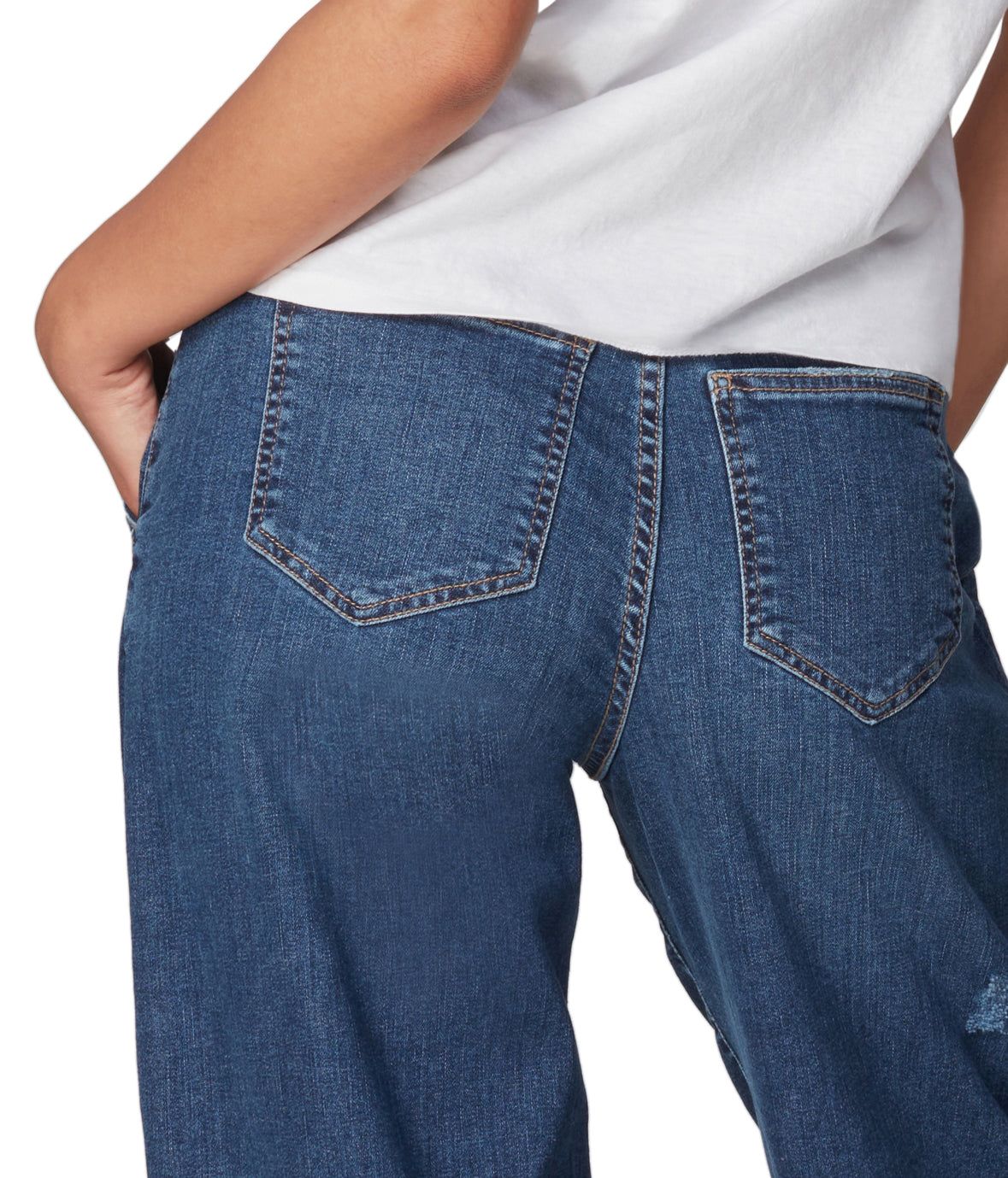 Milan Ultra High Rise Wide Leg Jeans sold by Lord & Taylor product image thumbnail 2