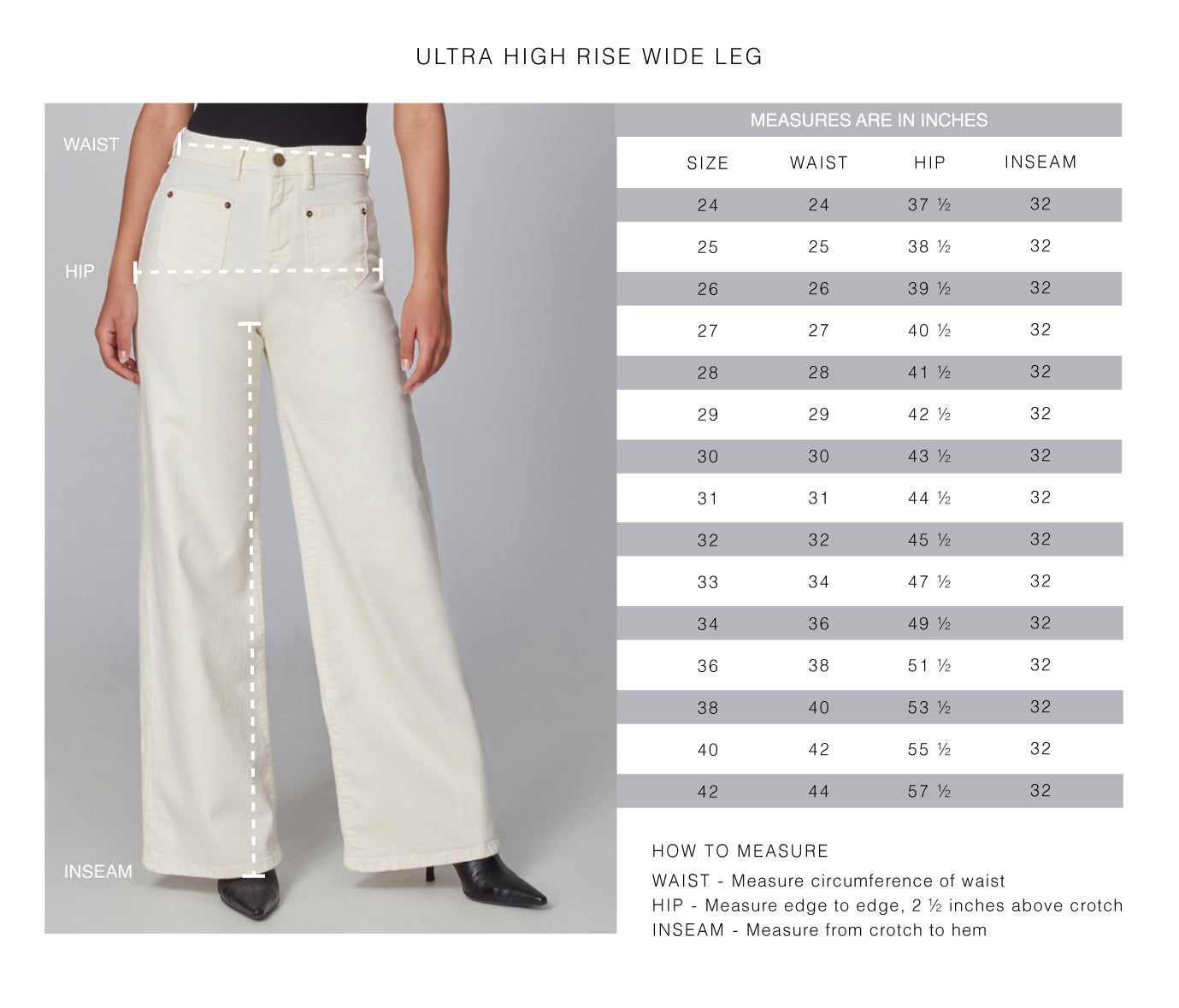 Milan Ultra High Rise Wide Leg Jeans sold by Lord & Taylor product image thumbnail 6
