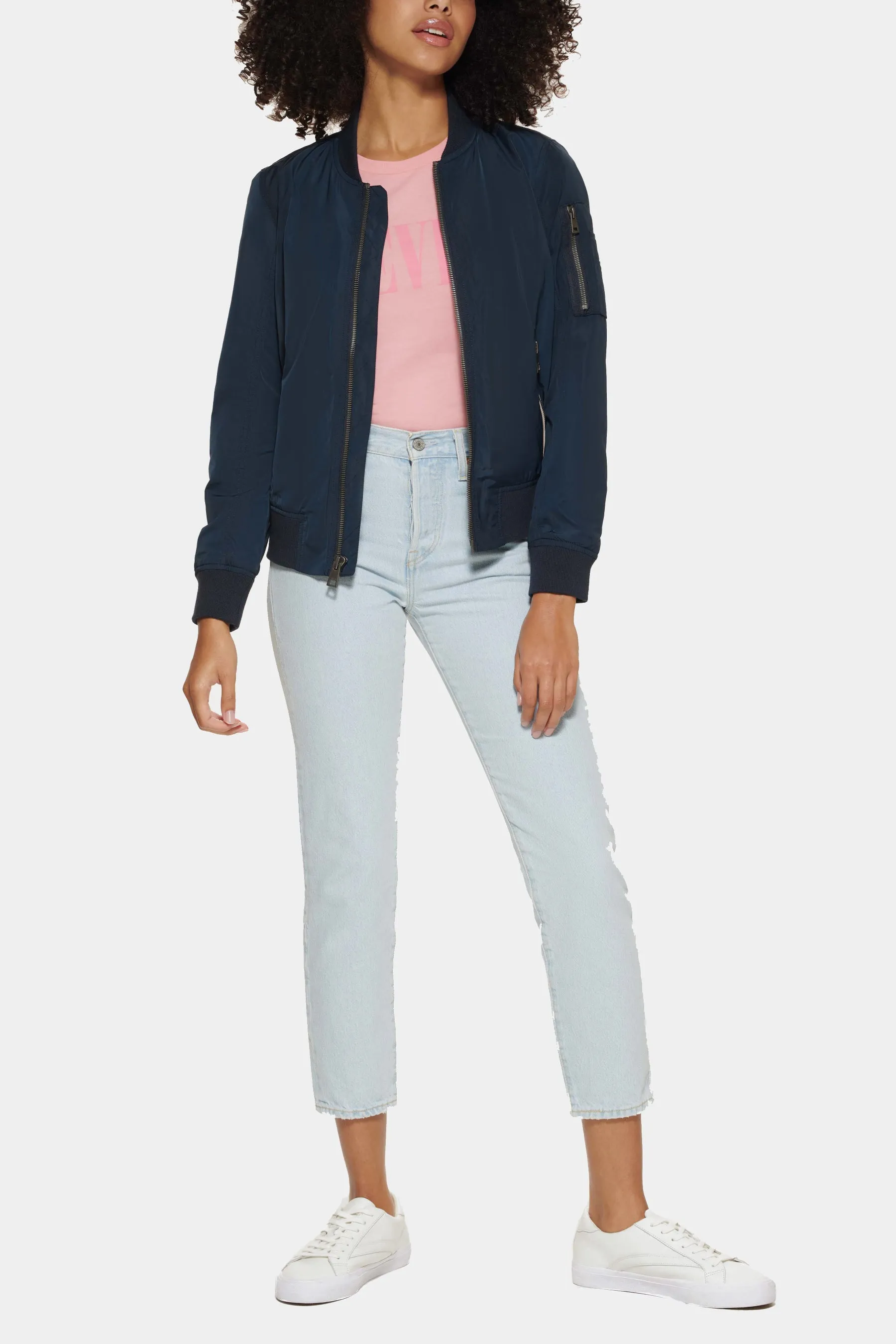 Classic Bomber Jacket sold by Lord & Taylor product image thumbnail 2