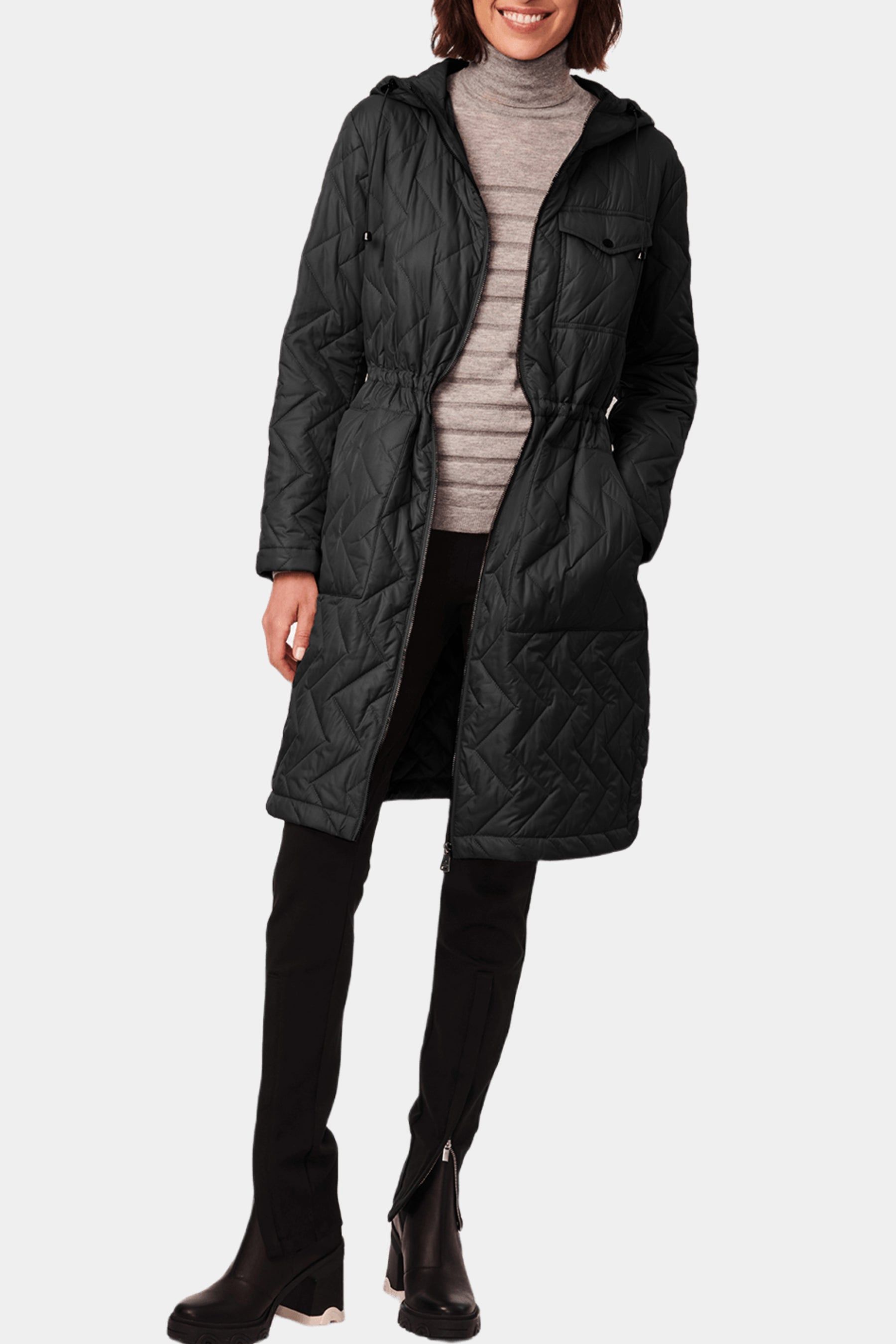 Chevron Quilted Anorak sold by Lord & Taylor product image thumbnail 19