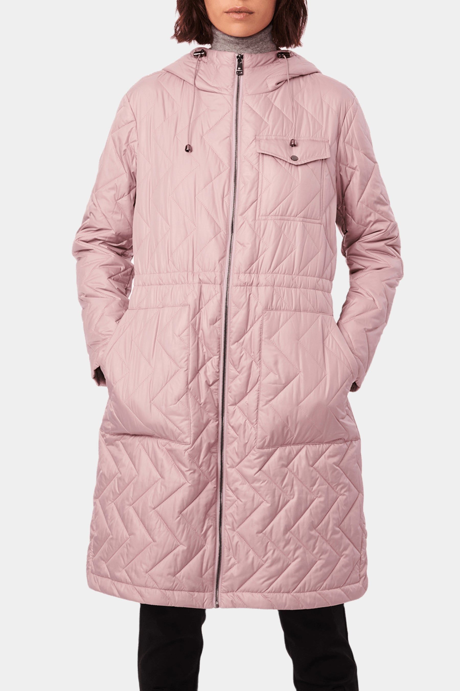 Chevron Quilted Anorak sold by Lord & Taylor