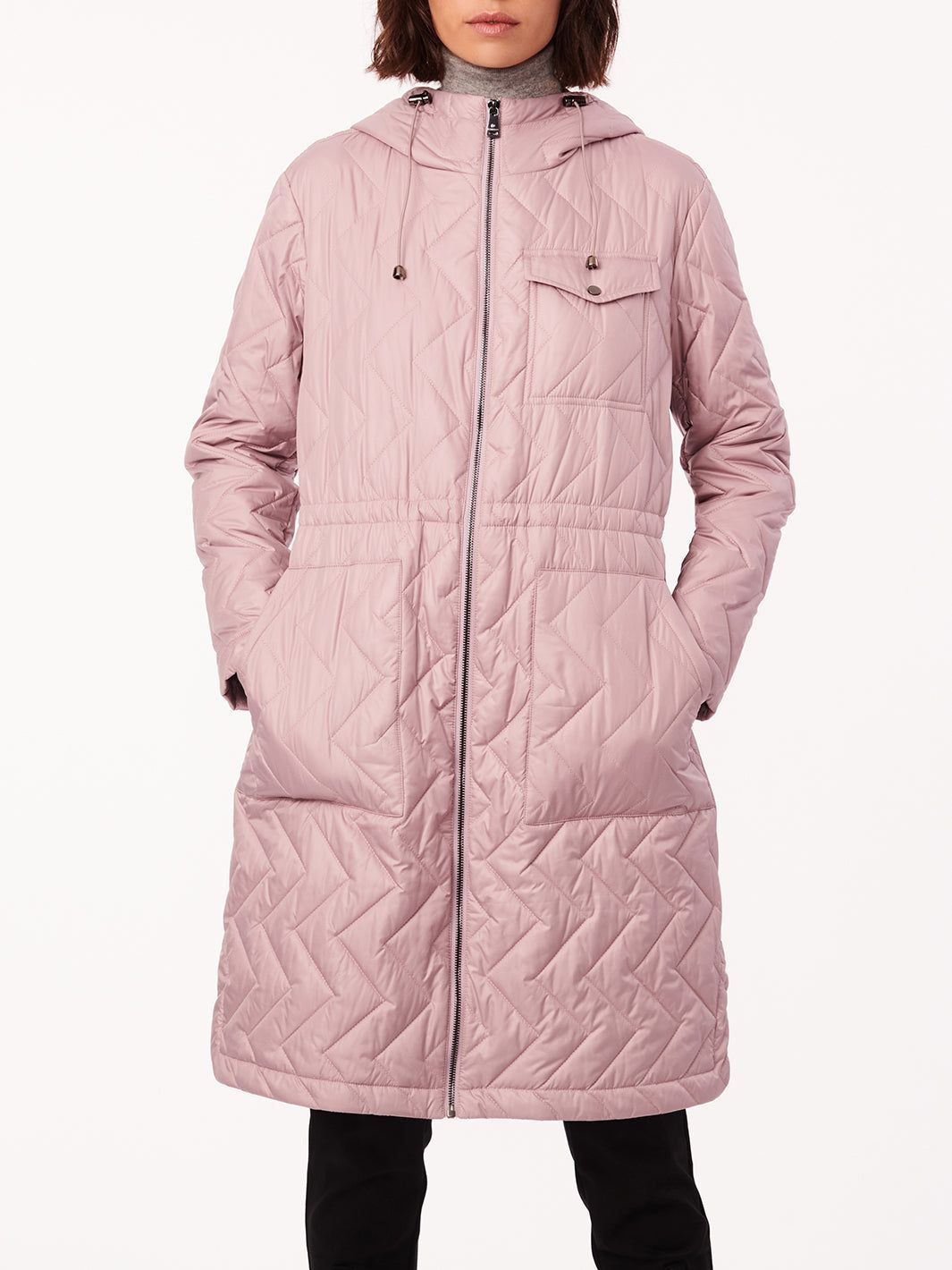 Chevron Quilted Anorak sold by Lord & Taylor product image thumbnail 33