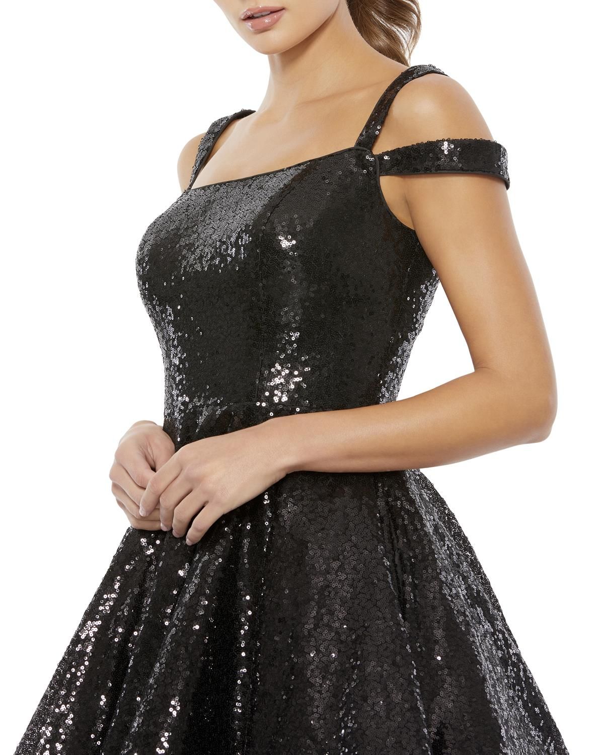 Sequin Fit & Flare sold by Lord & Taylor product image thumbnail 3