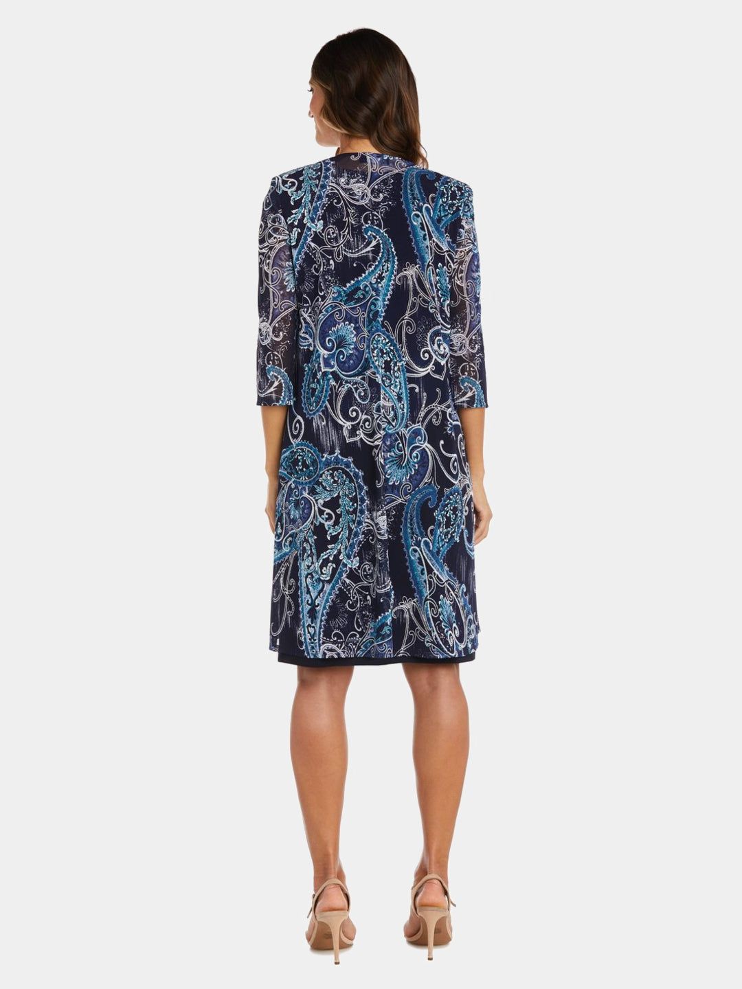 Two-Piece Printed Jacket and Dress Set sold by Lord & Taylor product image thumbnail 2