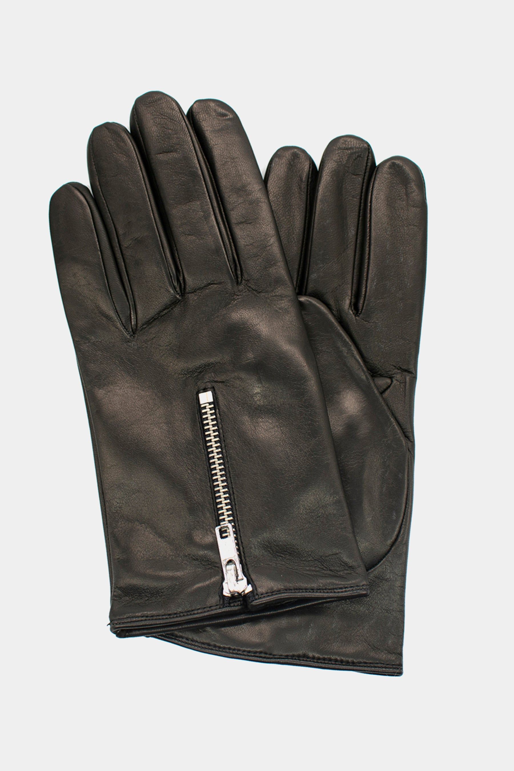 Zippered Leather Gloves sold by Lord & Taylor