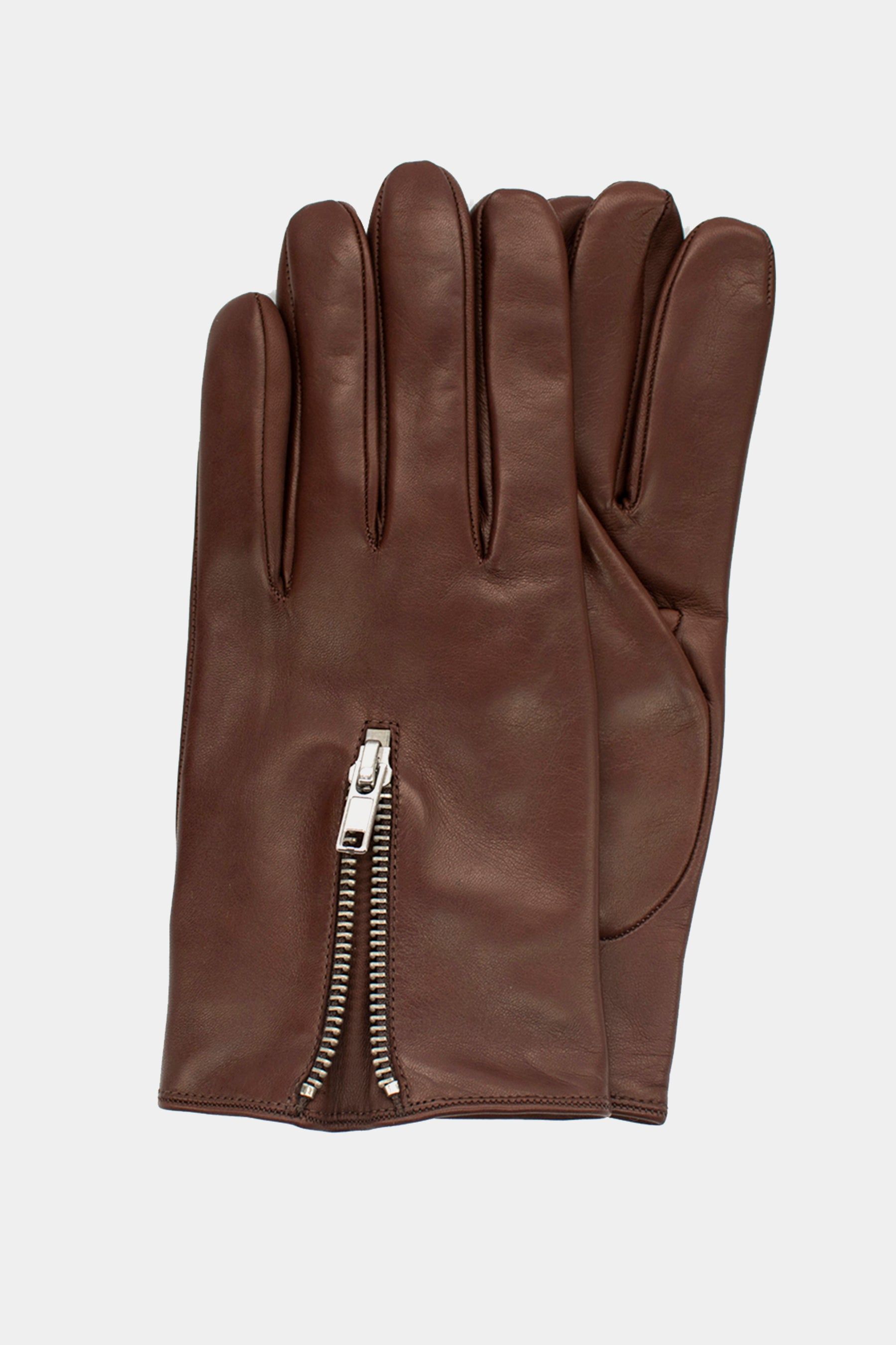 Zippered Leather Gloves sold by Lord & Taylor product image thumbnail 2