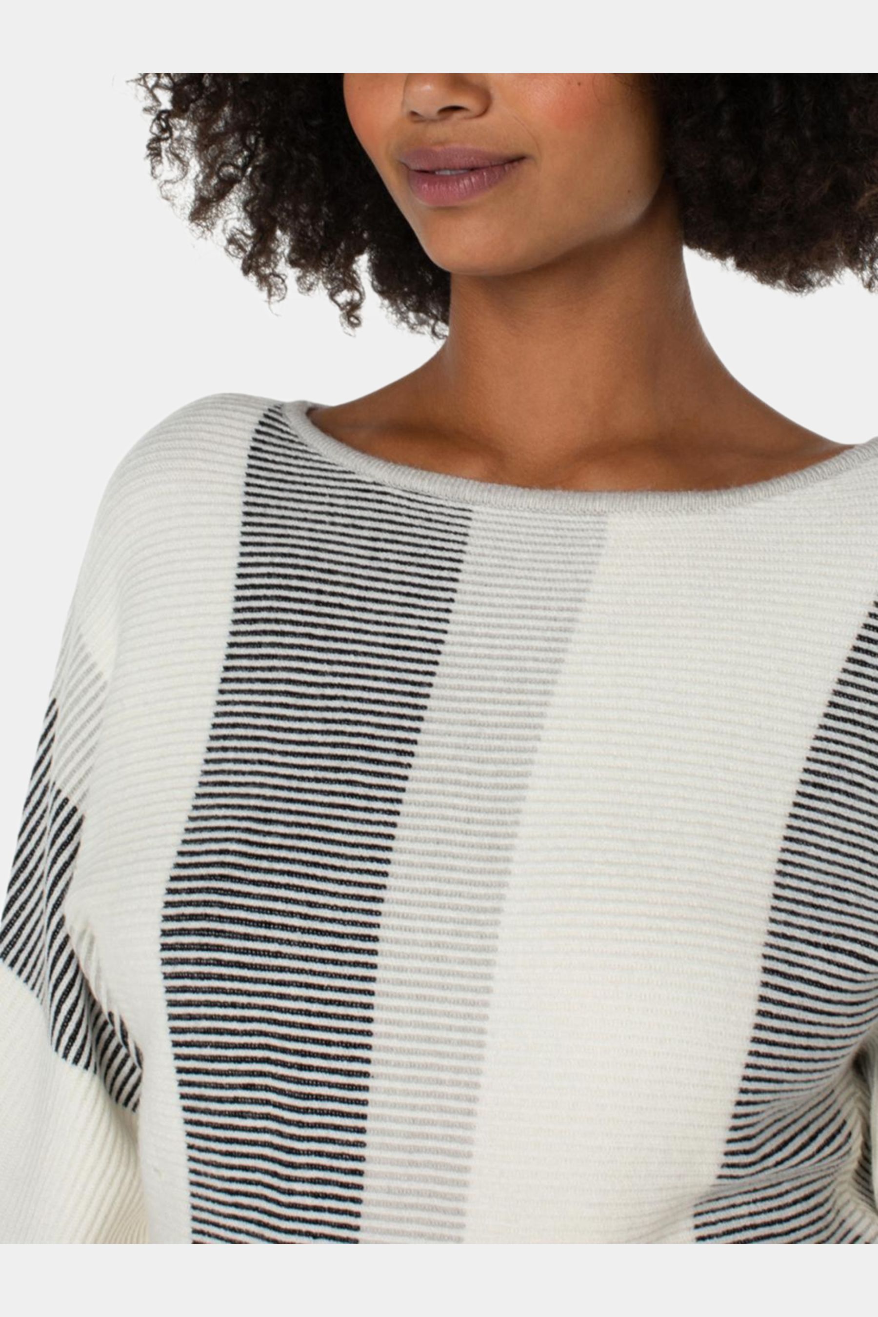 Boat Neck Colorblock Sweater sold by Lord & Taylor product image thumbnail 4
