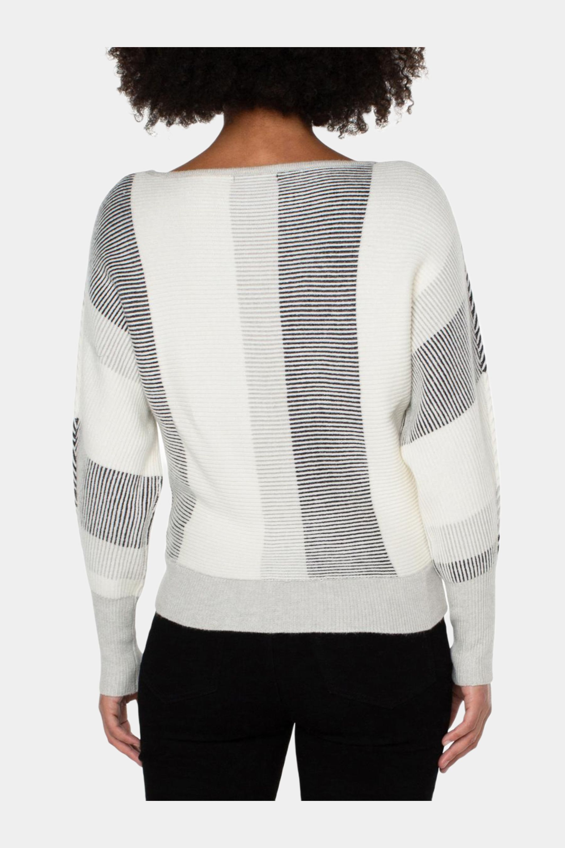 Boat Neck Colorblock Sweater sold by Lord & Taylor product image thumbnail 2
