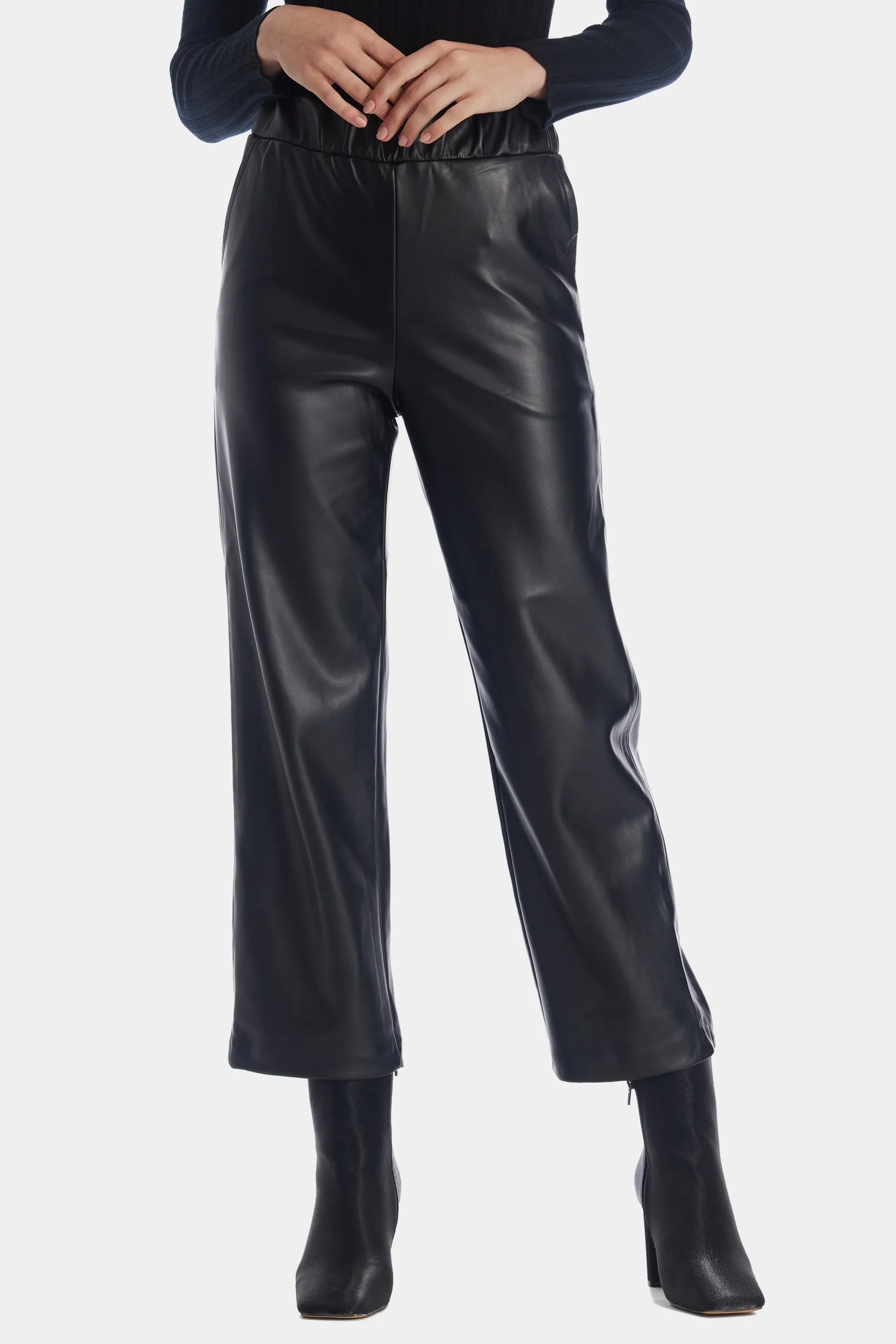 Can't Help Myself Faux Leather Pants sold by Lord & Taylor product image thumbnail 4