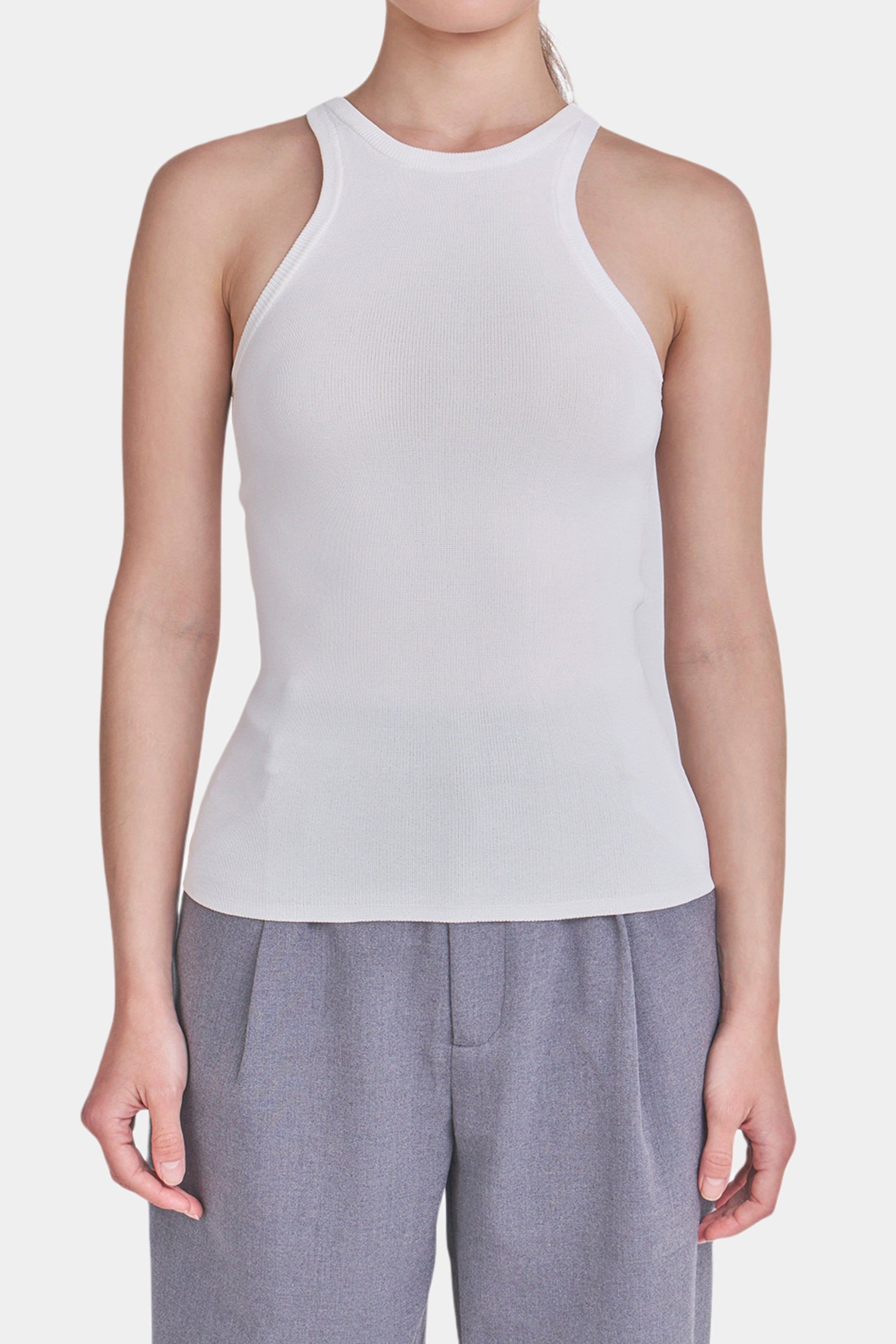Sleeveless Basic Knit Top sold by Lord & Taylor product image thumbnail 6