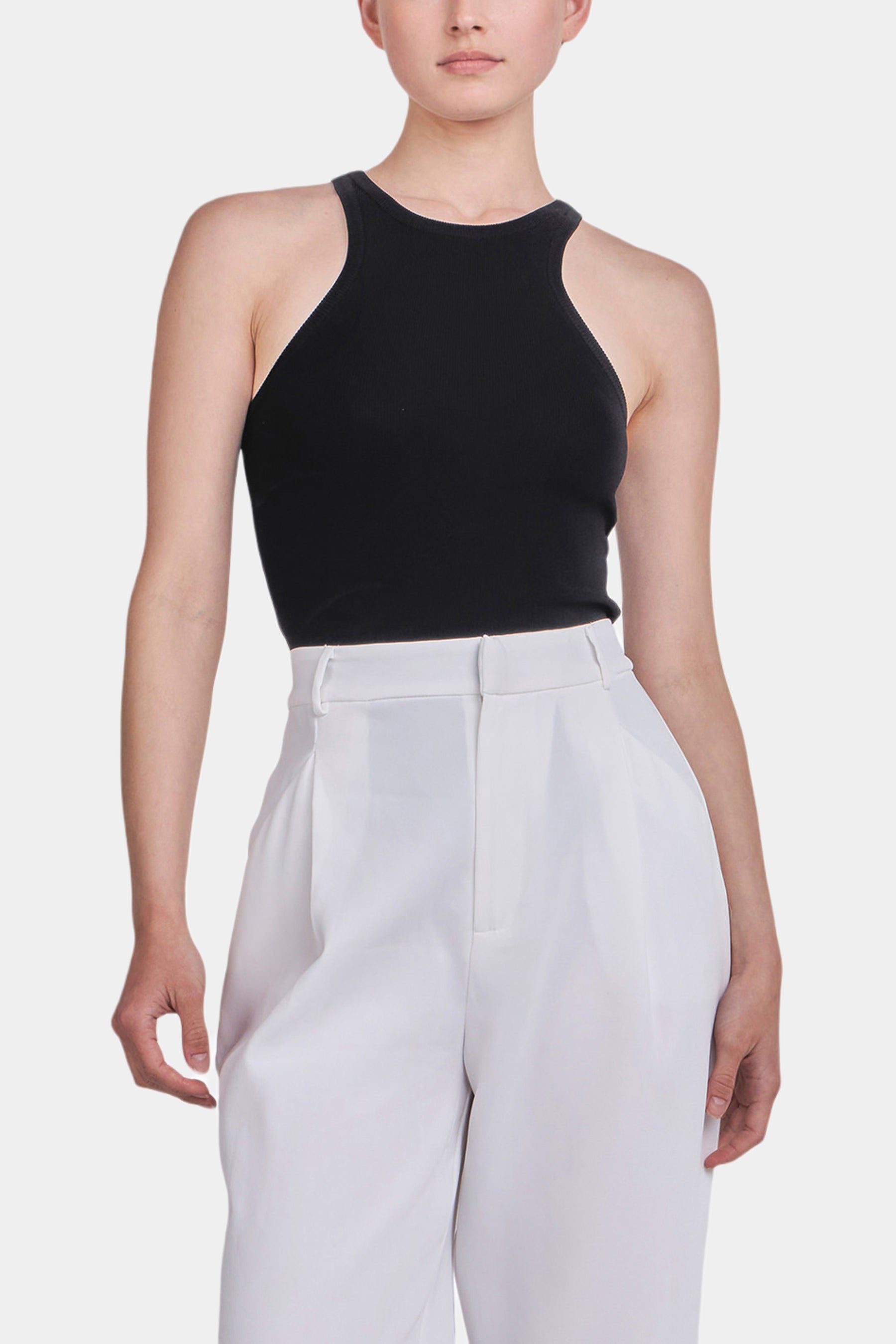 Sleeveless Basic Knit Top sold by Lord & Taylor