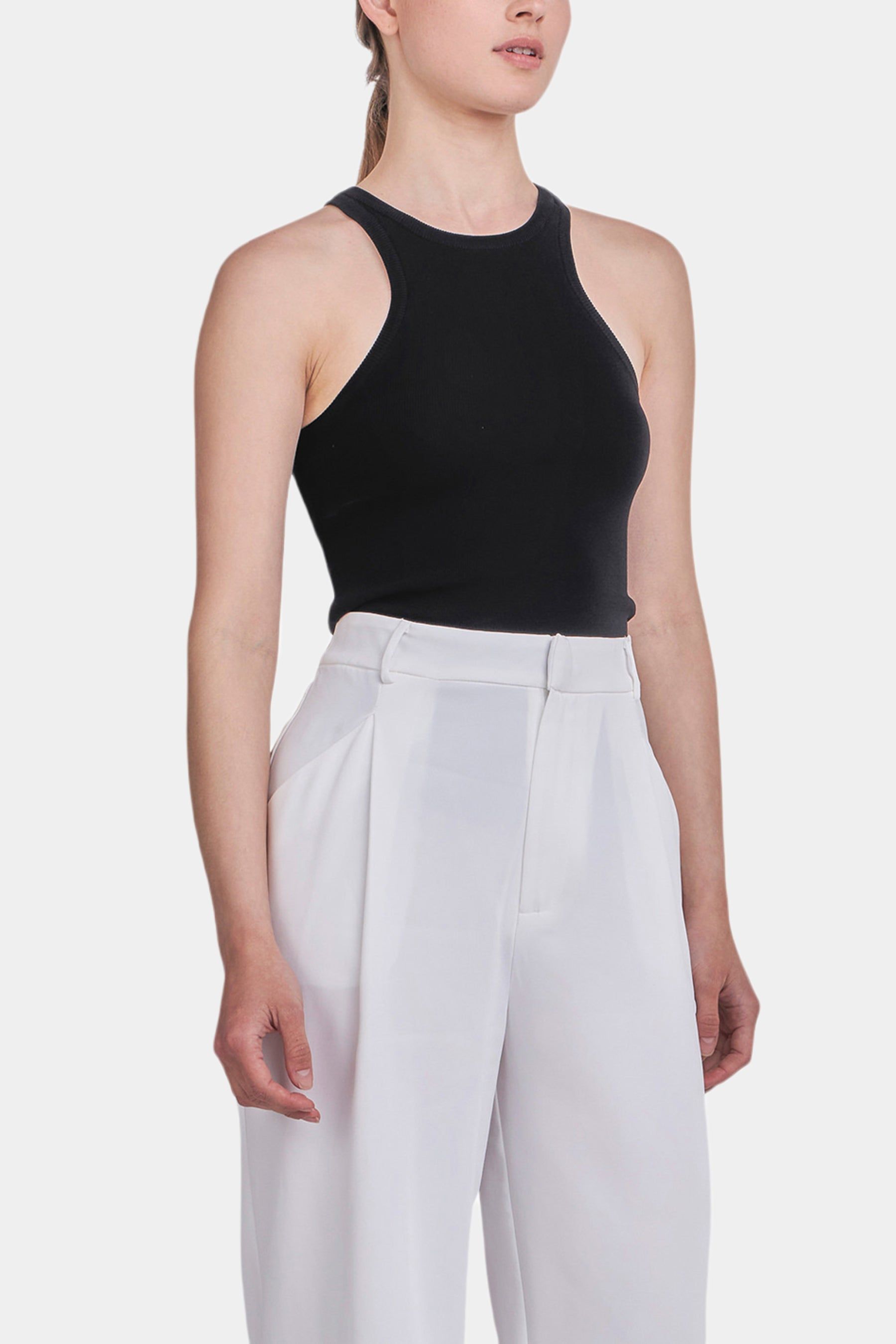 Sleeveless Basic Knit Top sold by Lord & Taylor product image thumbnail 8