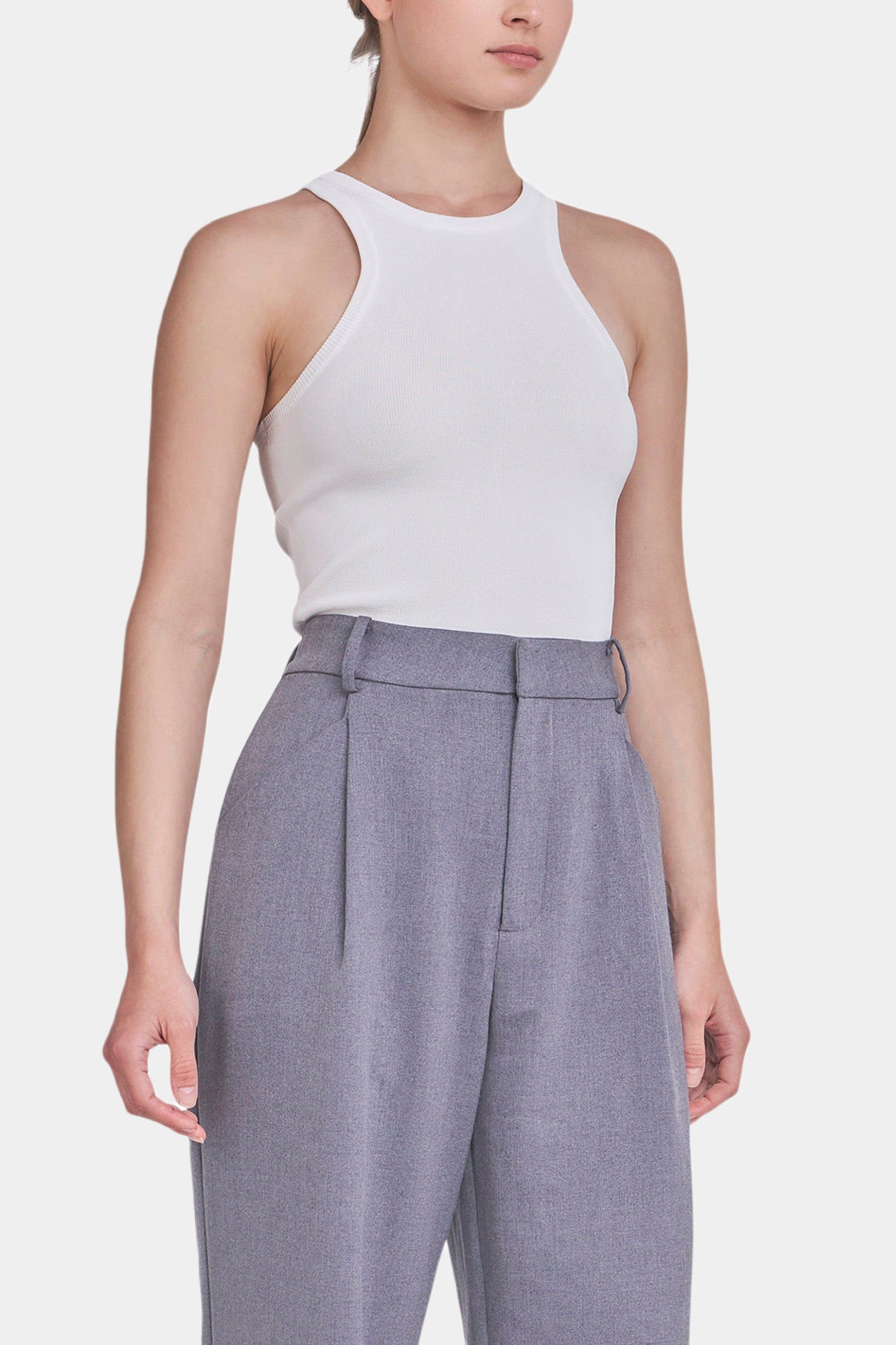 Sleeveless Basic Knit Top sold by Lord & Taylor product image thumbnail 2