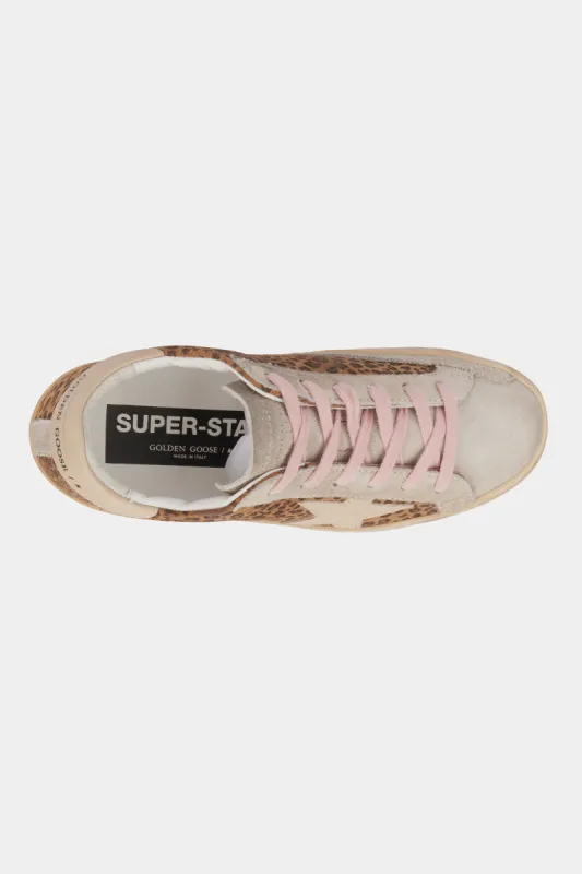 Golden Goose Super Star Leopard Print Low Top Sneaker sold by Lord & Taylor