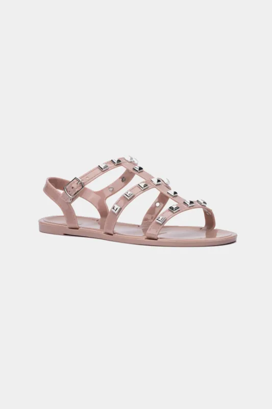 Stud Jelly Sandal sold by Lord & Taylor