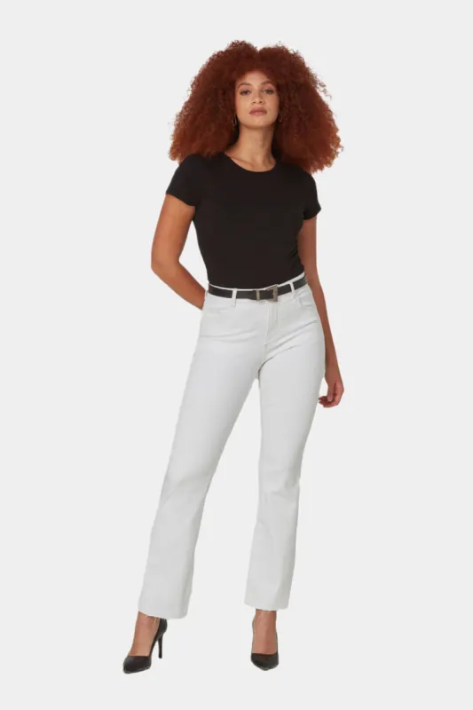 High Rise Slit Bootcut Jeans sold by Lord & Taylor
