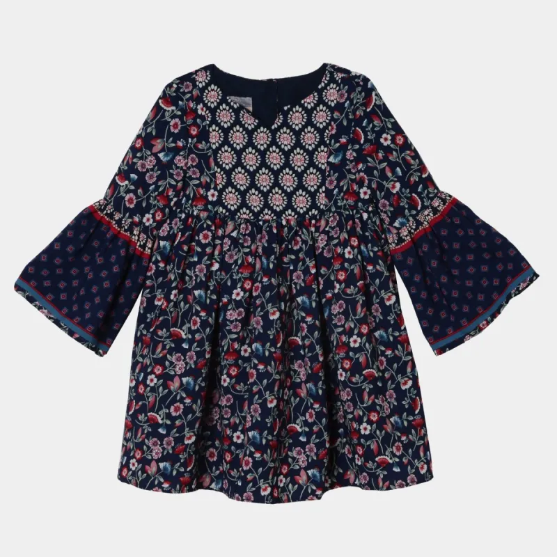 Girls Long Sleeve Print Dress sold by Lord & Taylor