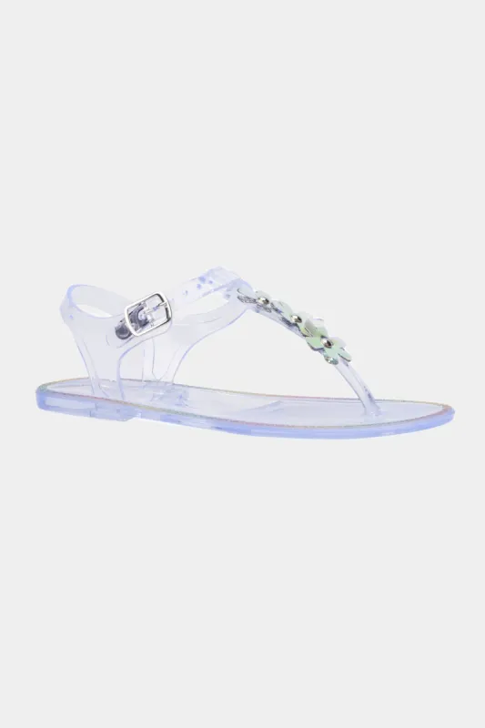 Magic Flower Jelly Sandal sold by Lord & Taylor