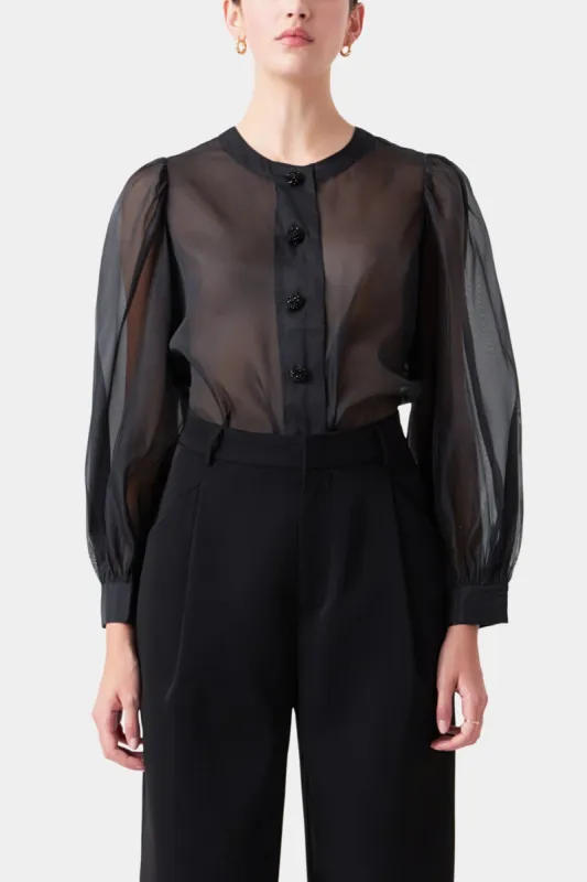 Organza Jewel Top sold by Lord & Taylor