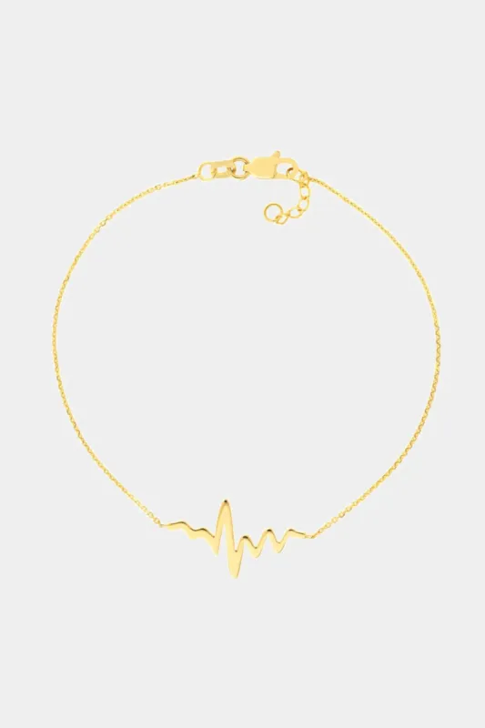 Heartbeat On Chain Adjustable Bracelet sold by Lord & Taylor