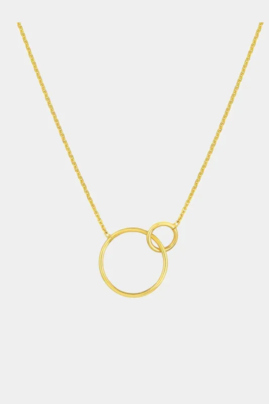 Interlocking Open Circles Adjustable Necklace sold by Lord & Taylor