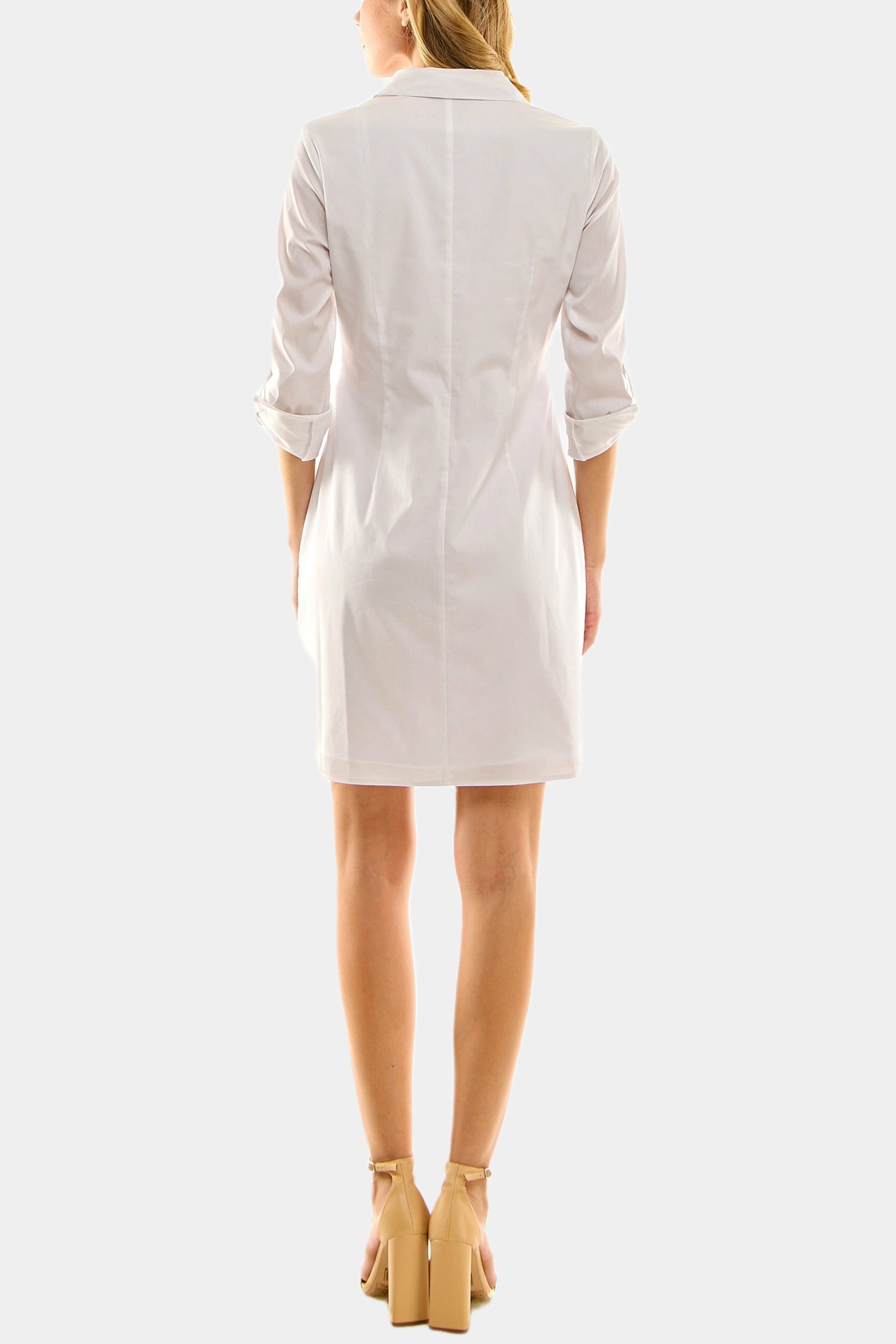 Ruched Shirt dress sold by Lord & Taylor product image thumbnail 5