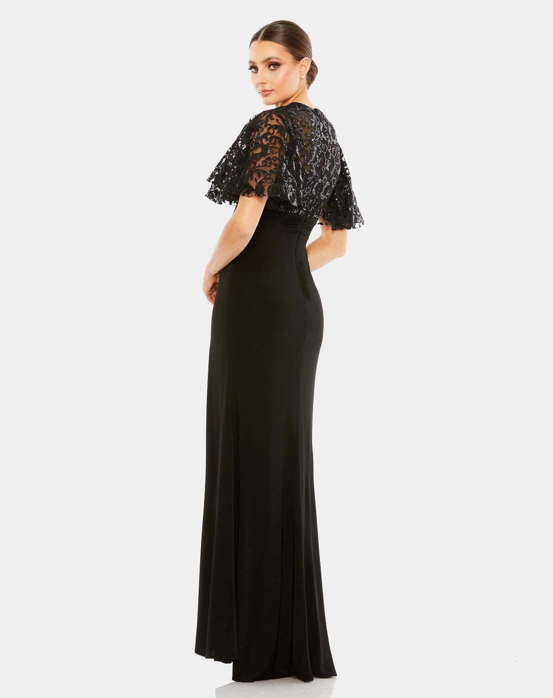 Embellished Butterfly Sleeve Gown sold by Lord & Taylor product image thumbnail 3