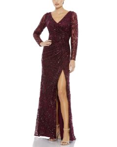 Long Sleeve Gown sold by Lord & Taylor