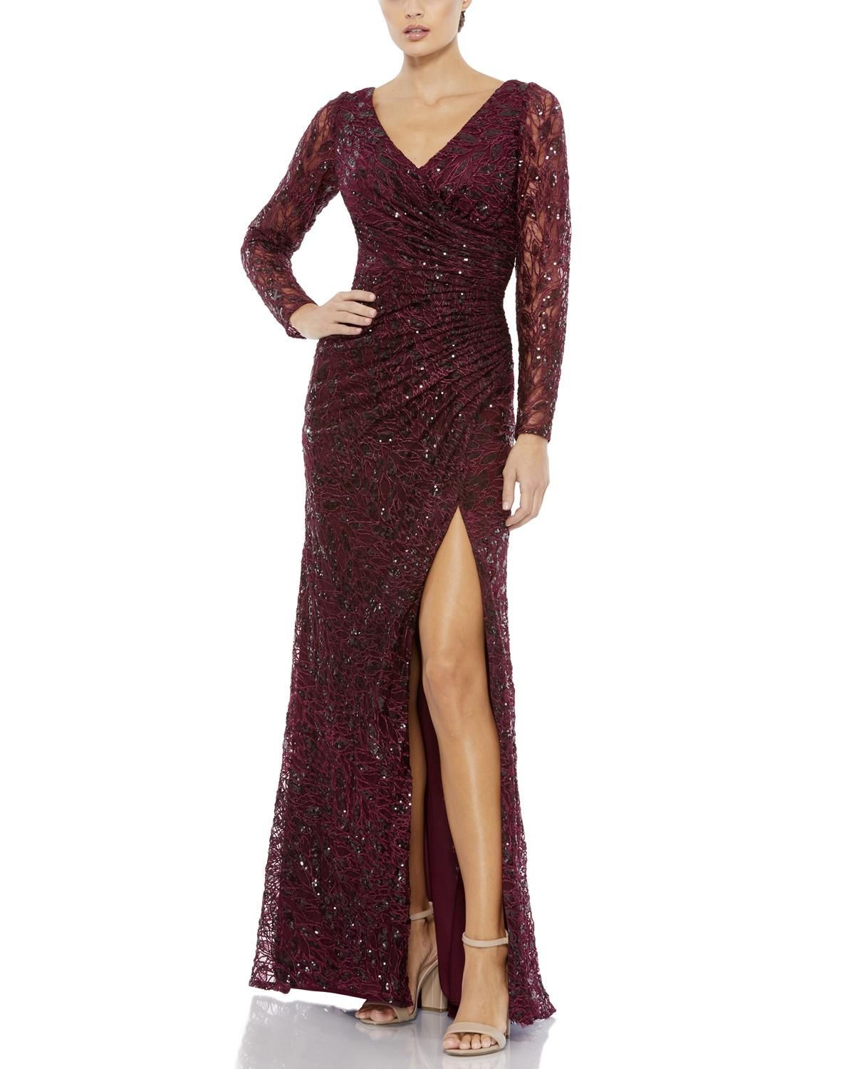 Long Sleeve Gown sold by Lord & Taylor product image thumbnail 5