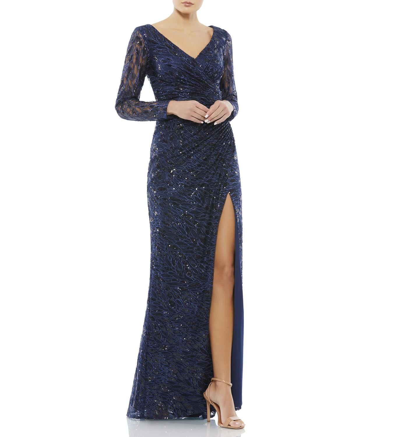 Long Sleeve Gown sold by Lord & Taylor