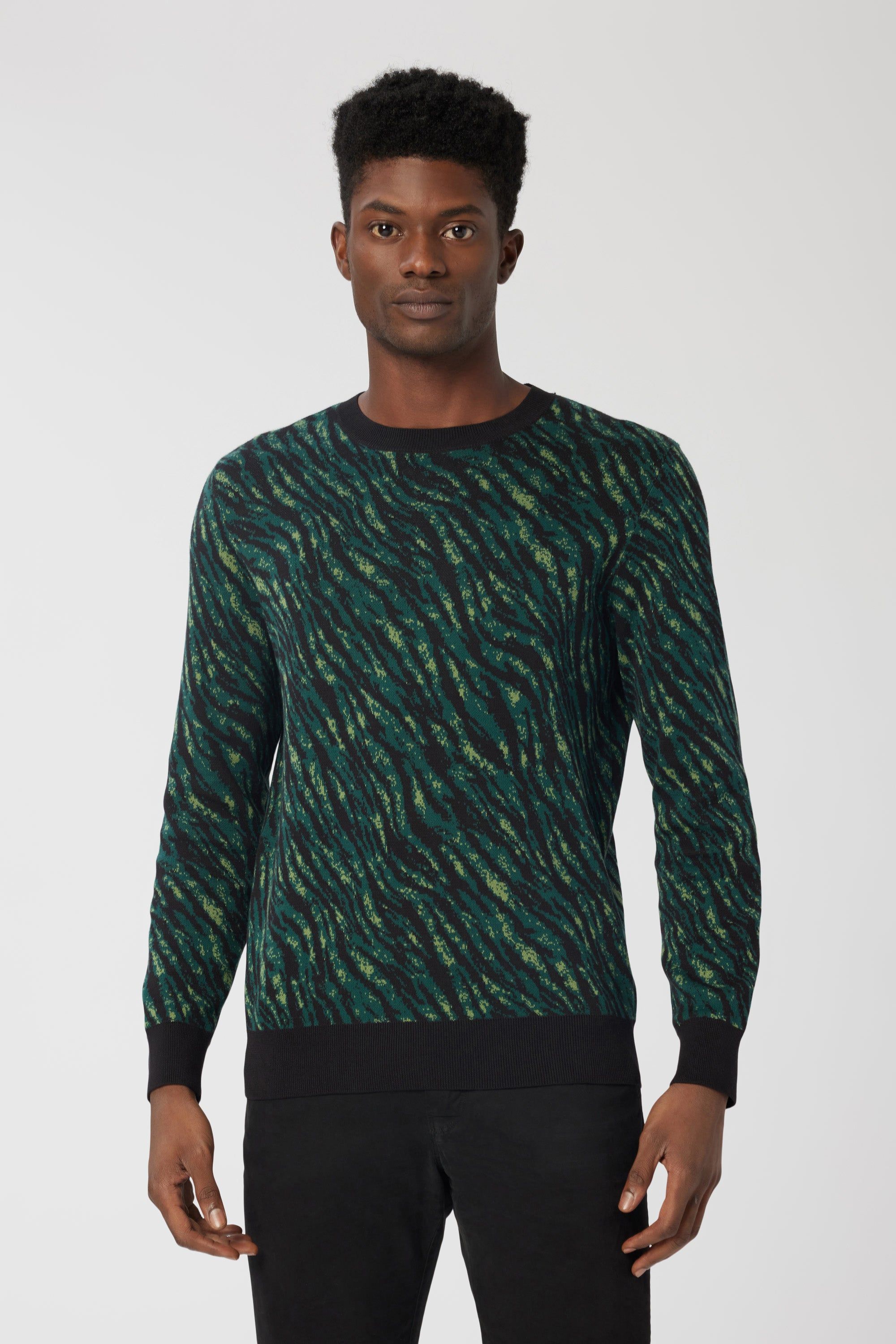 Printed Jacquard Sweater sold by Lord & Taylor product image thumbnail 7