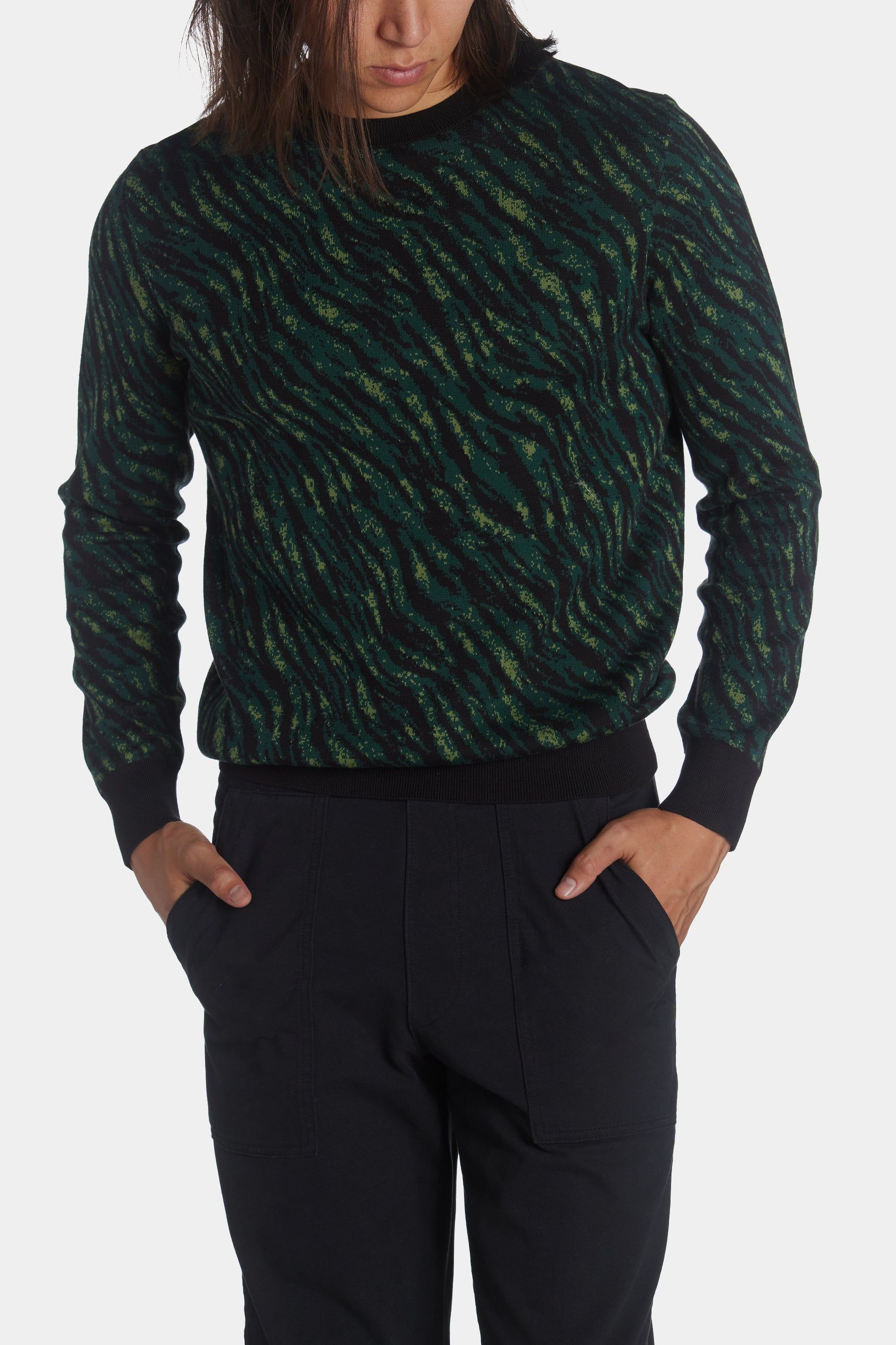 Printed Jacquard Sweater sold by Lord & Taylor