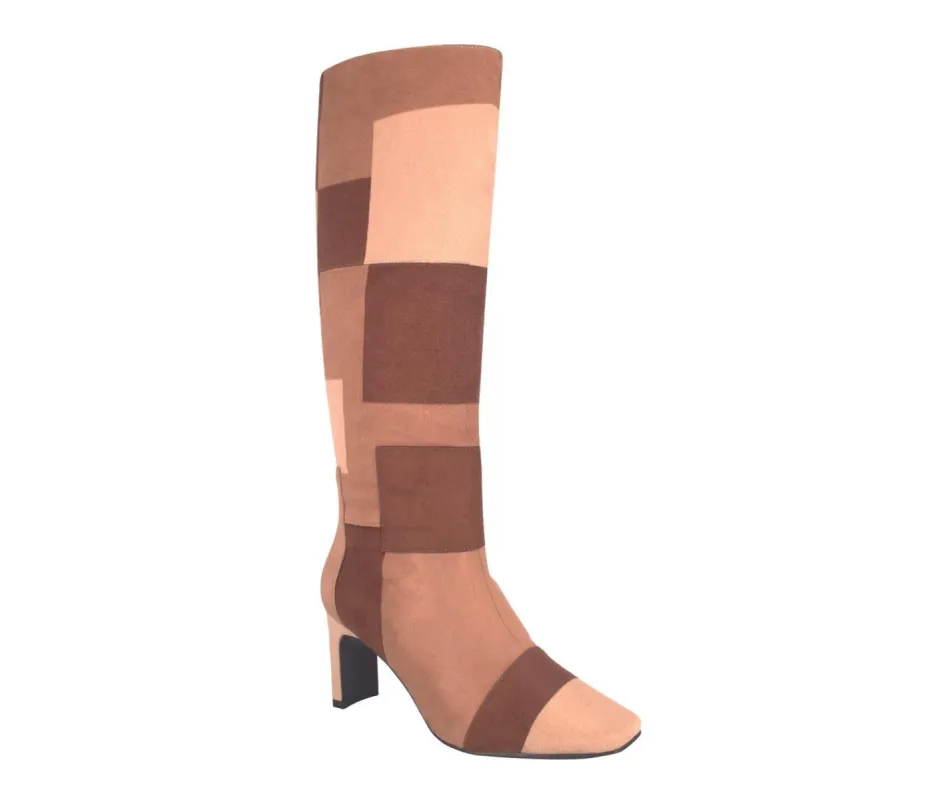 Vandie Patchwork Boots sold by Lord & Taylor