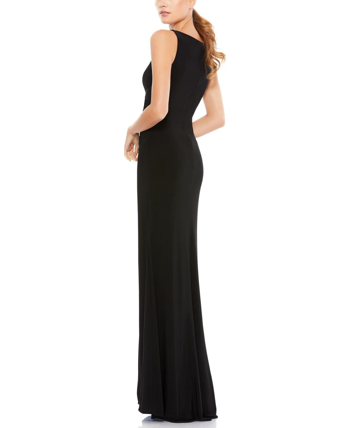 V Neck Faux Wrap Gown sold by Lord & Taylor product image thumbnail 2
