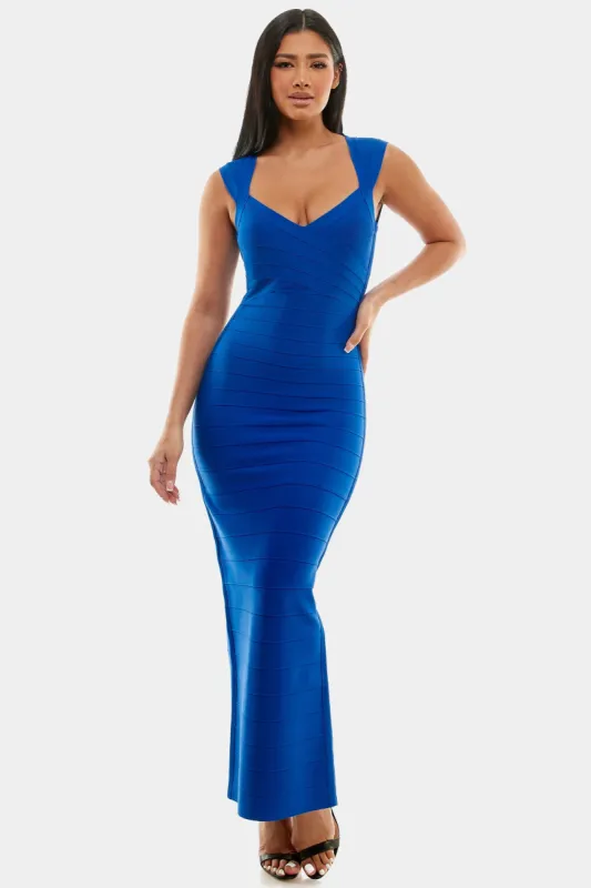 Sweetheart Neck Bandage Gown sold by Lord & Taylor