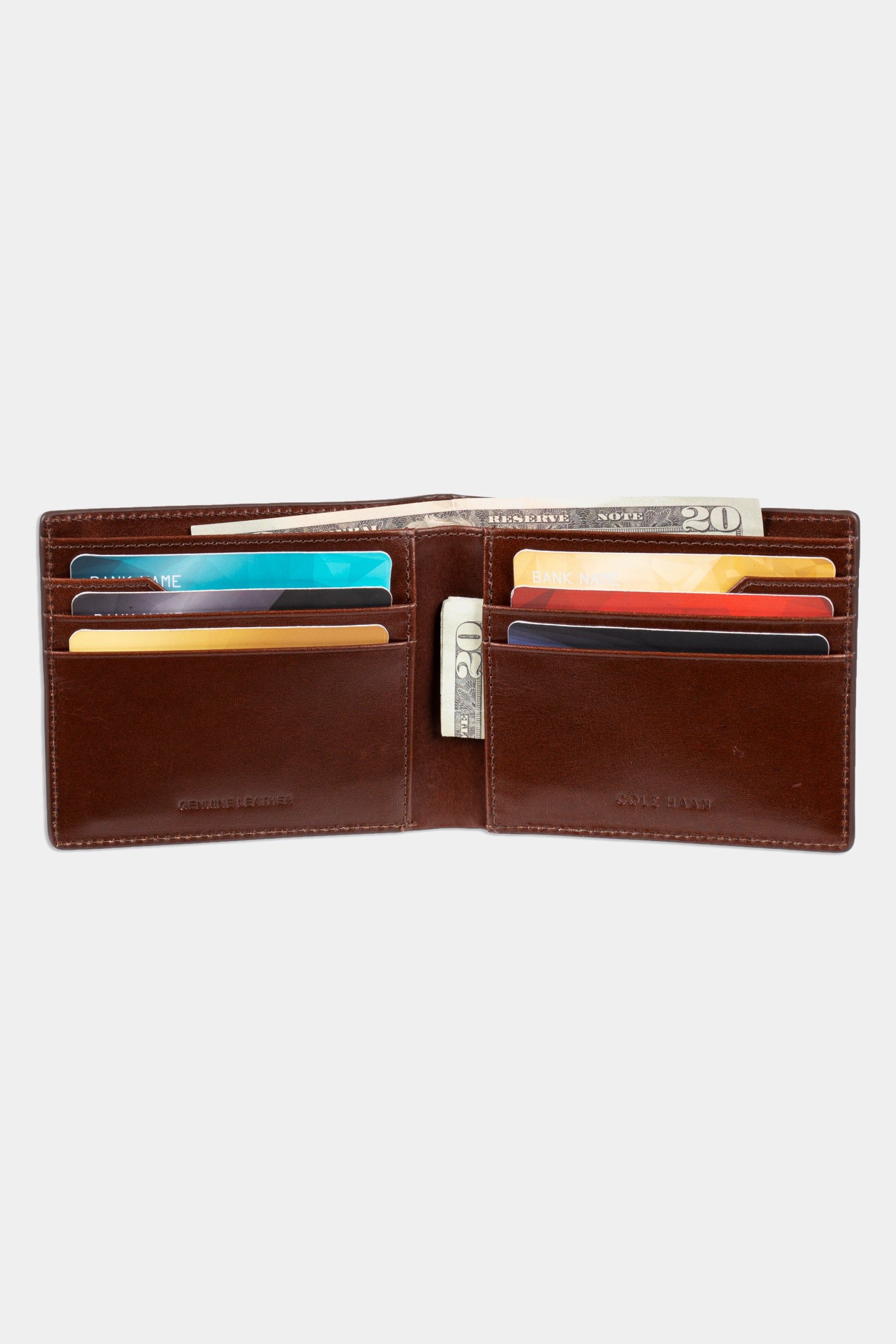 RFID Slim Leather Billfold Wallet sold by Lord & Taylor product image thumbnail 10