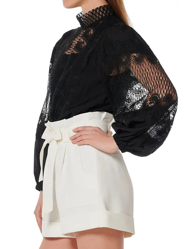 Lace Shirt Top sold by Lord & Taylor