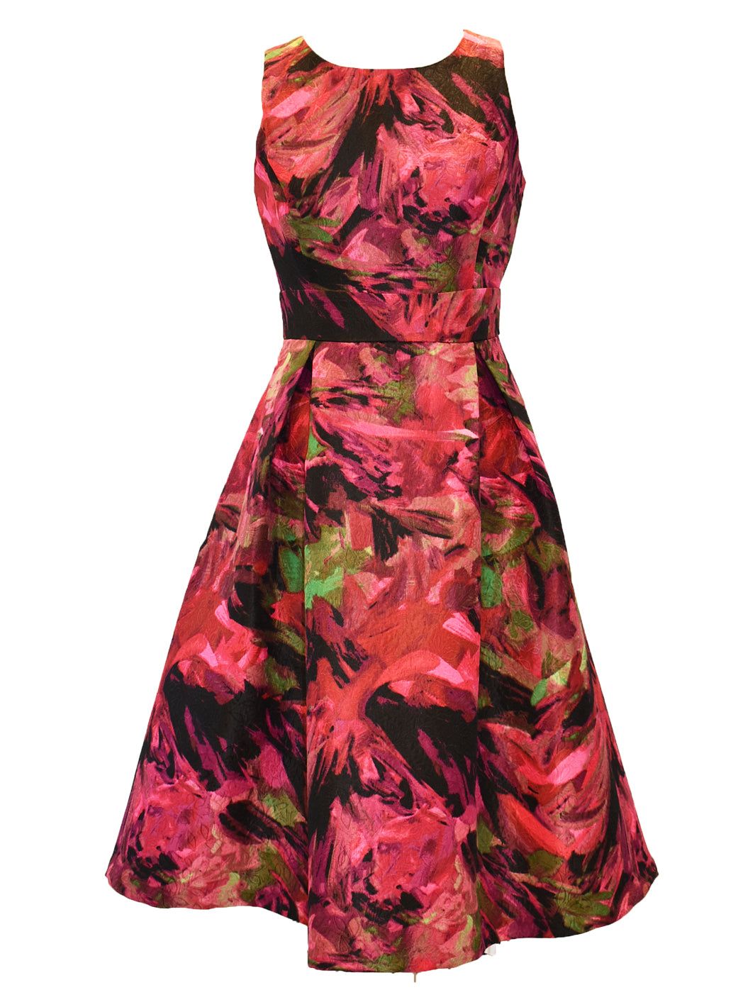 Floral Printed Jacquard Dress sold by Lord & Taylor product image thumbnail 5