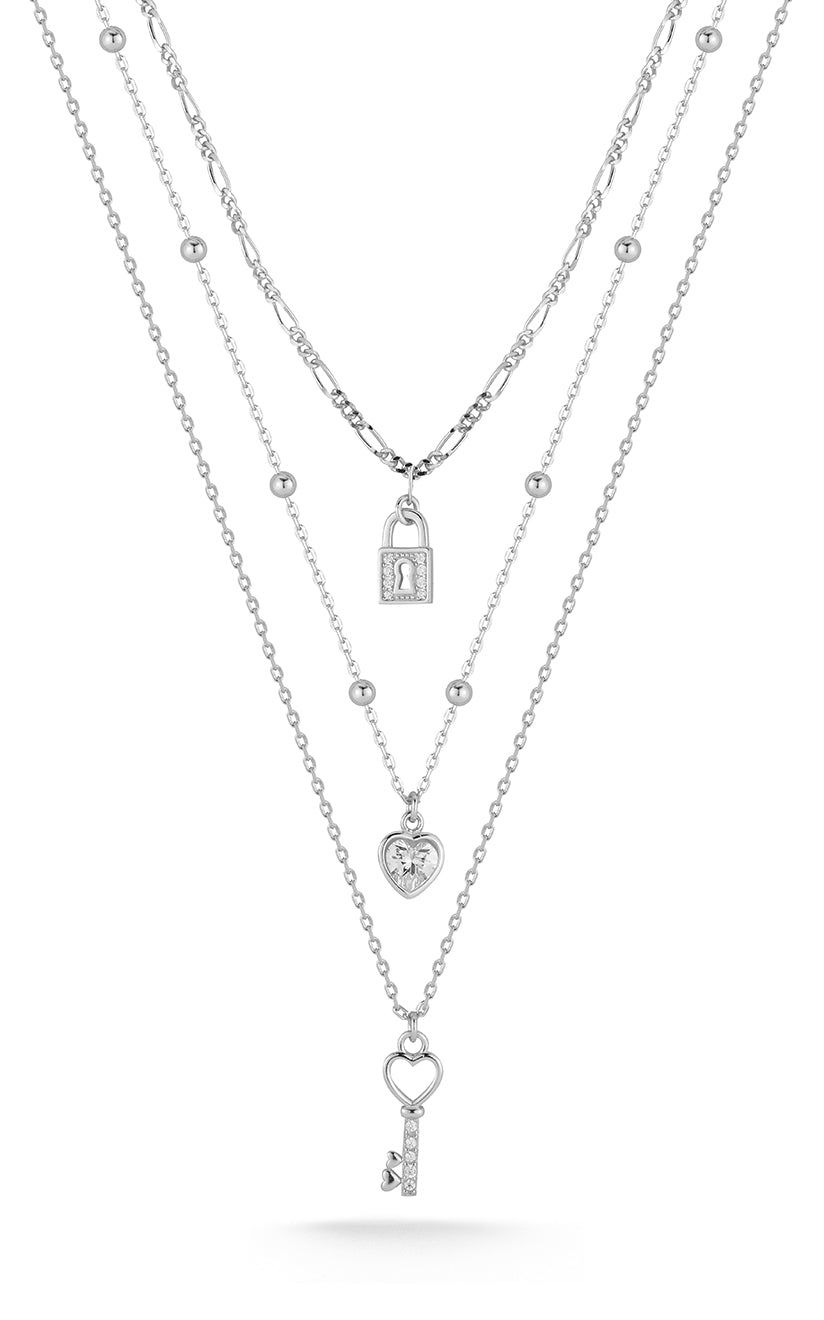 Sterling Silver Layered Necklace sold by Lord & Taylor product image thumbnail 4
