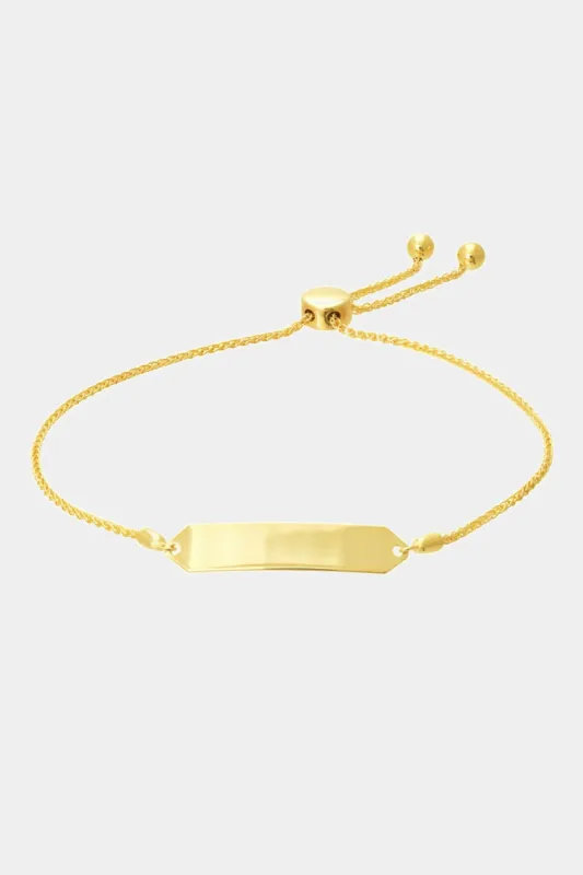 Engravable Hexagon Id Bar Bolo Bracelet sold by Lord & Taylor