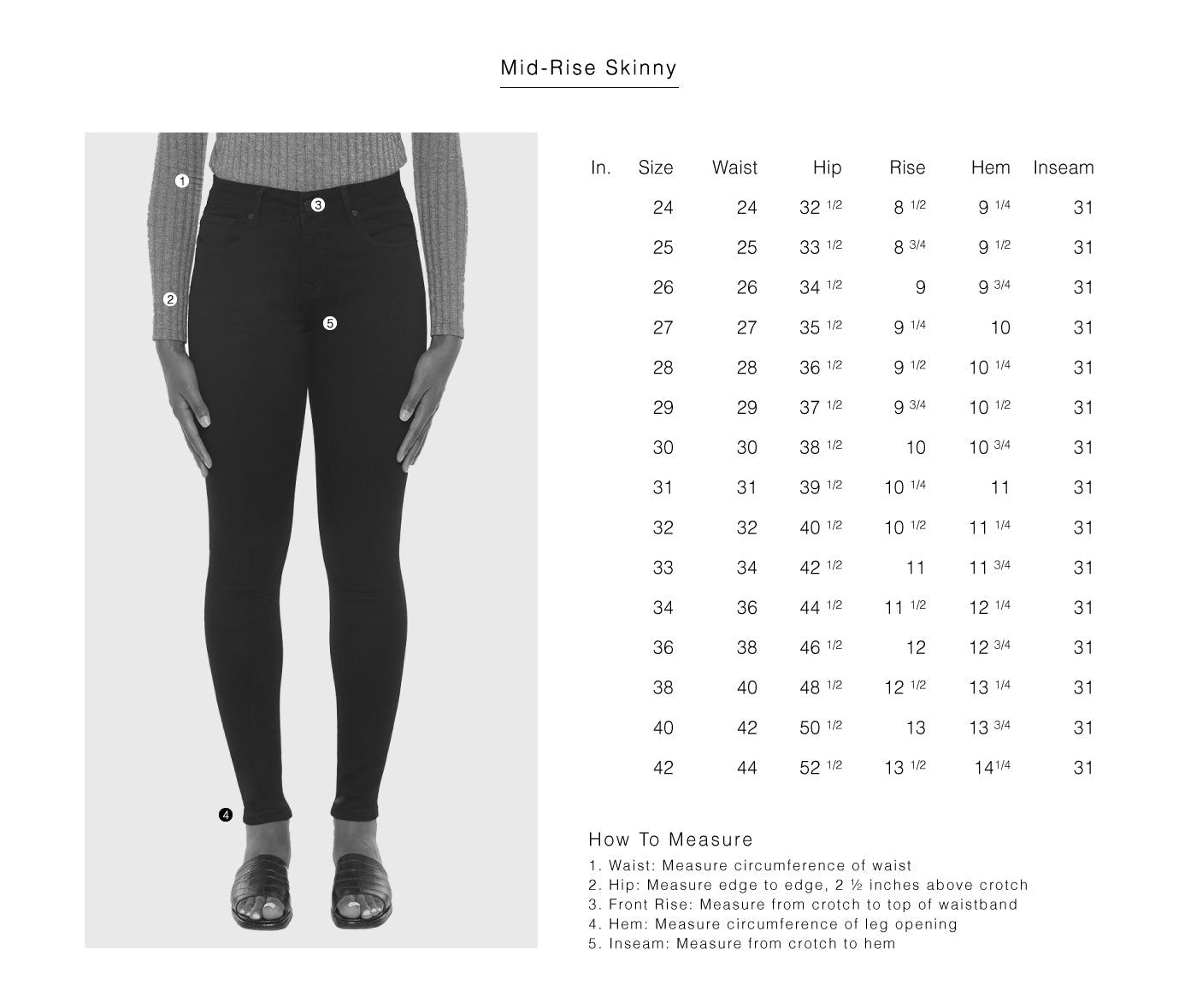 Blair Mid-Rise Skinny Jeans sold by Lord & Taylor product image thumbnail 5