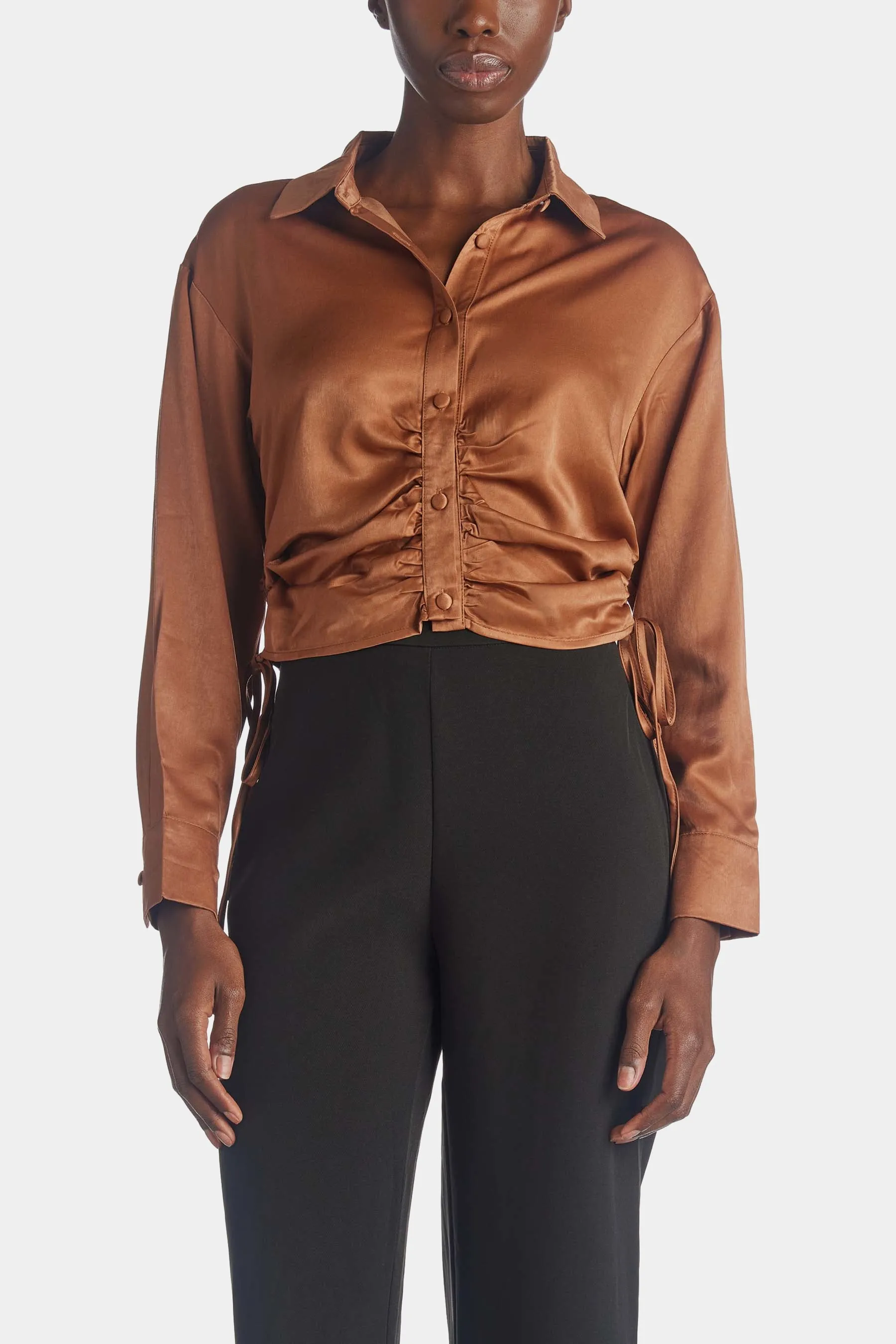 Satin Blouse sold by Lord & Taylor product image thumbnail 3