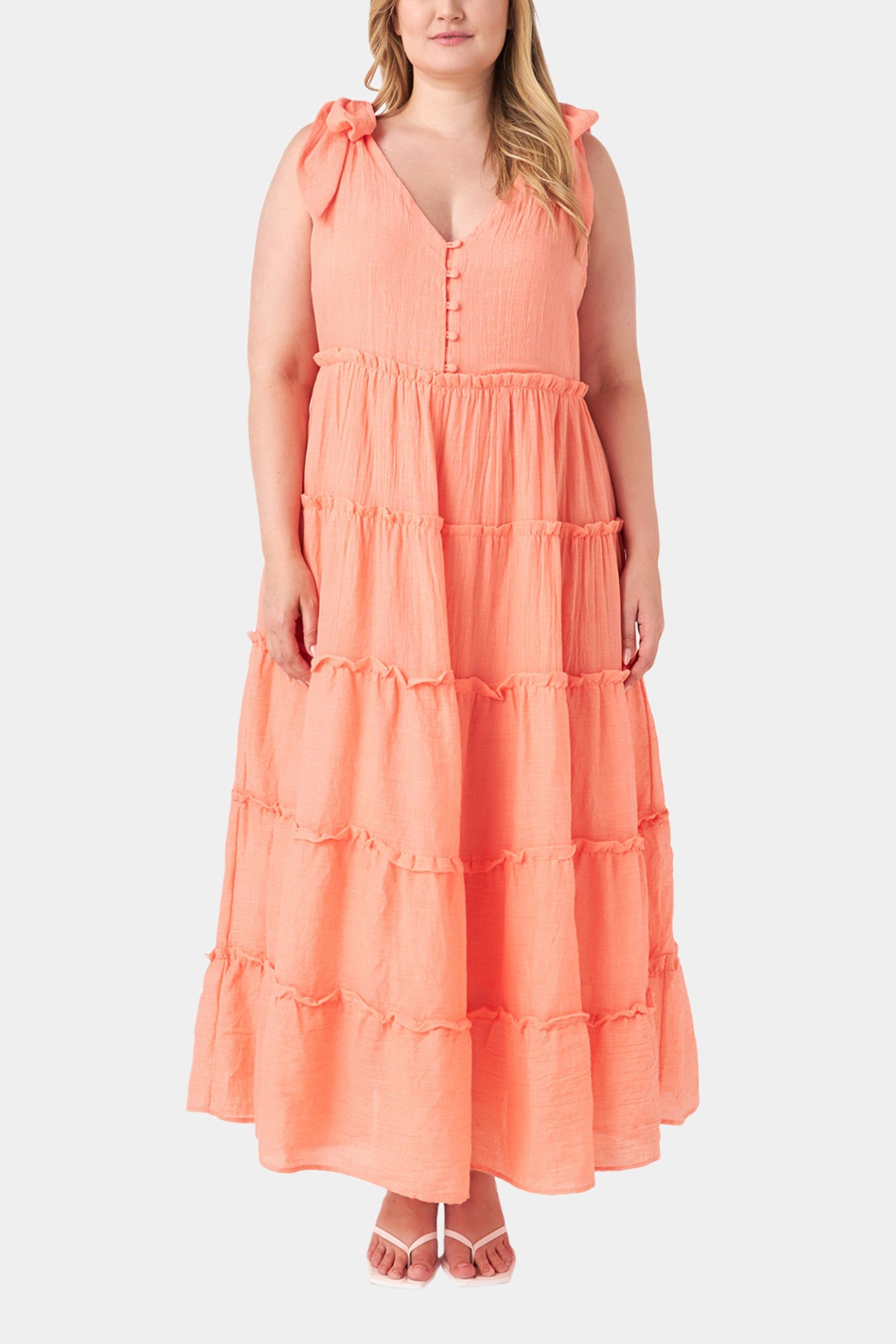 Tiered Maxi Dress sold by Lord & Taylor