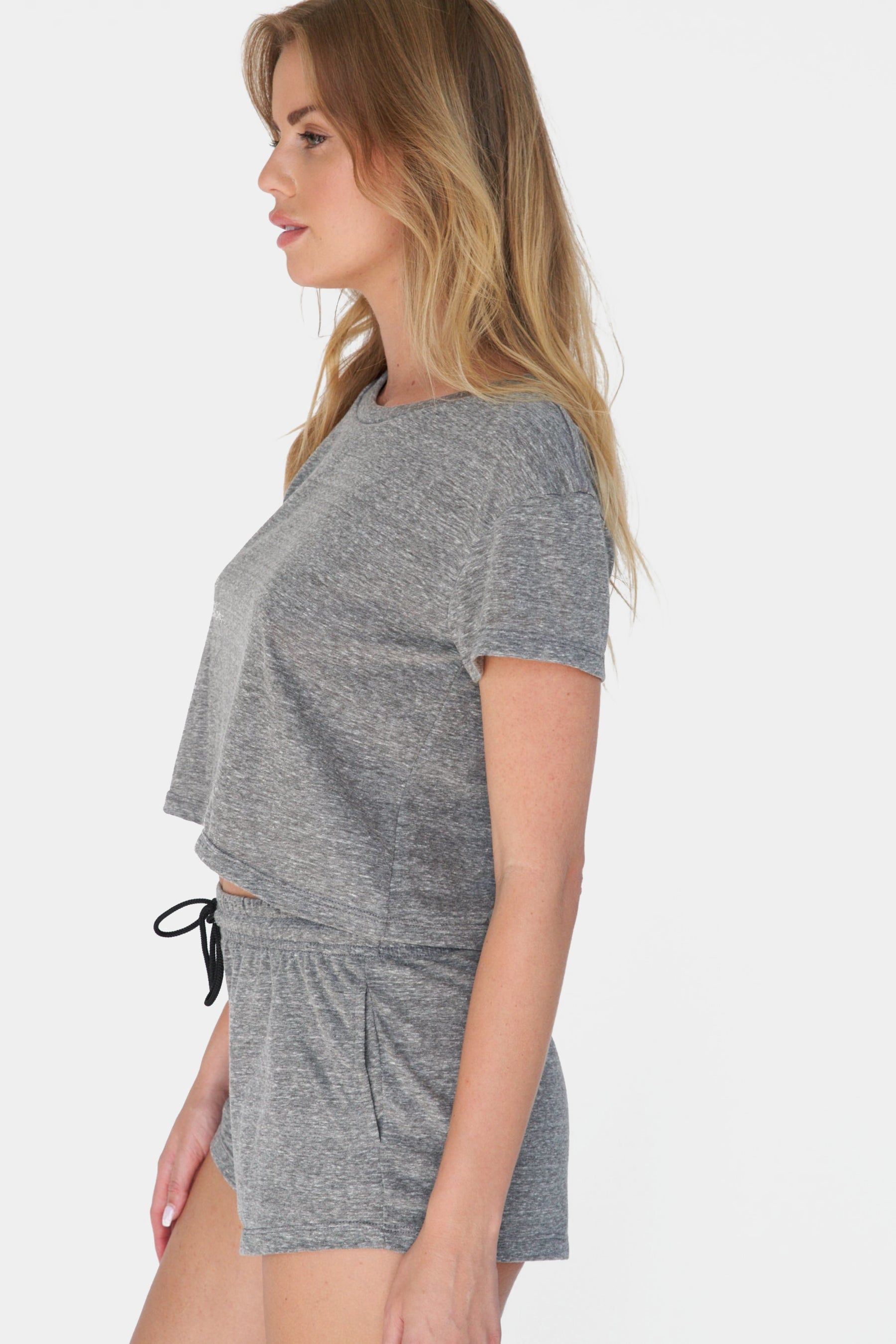 Breezy Crop Soft Tee sold by Lord & Taylor product image thumbnail 2