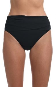 Island Goddess Mid Waist Bikini Bottom sold by Lord & Taylor
