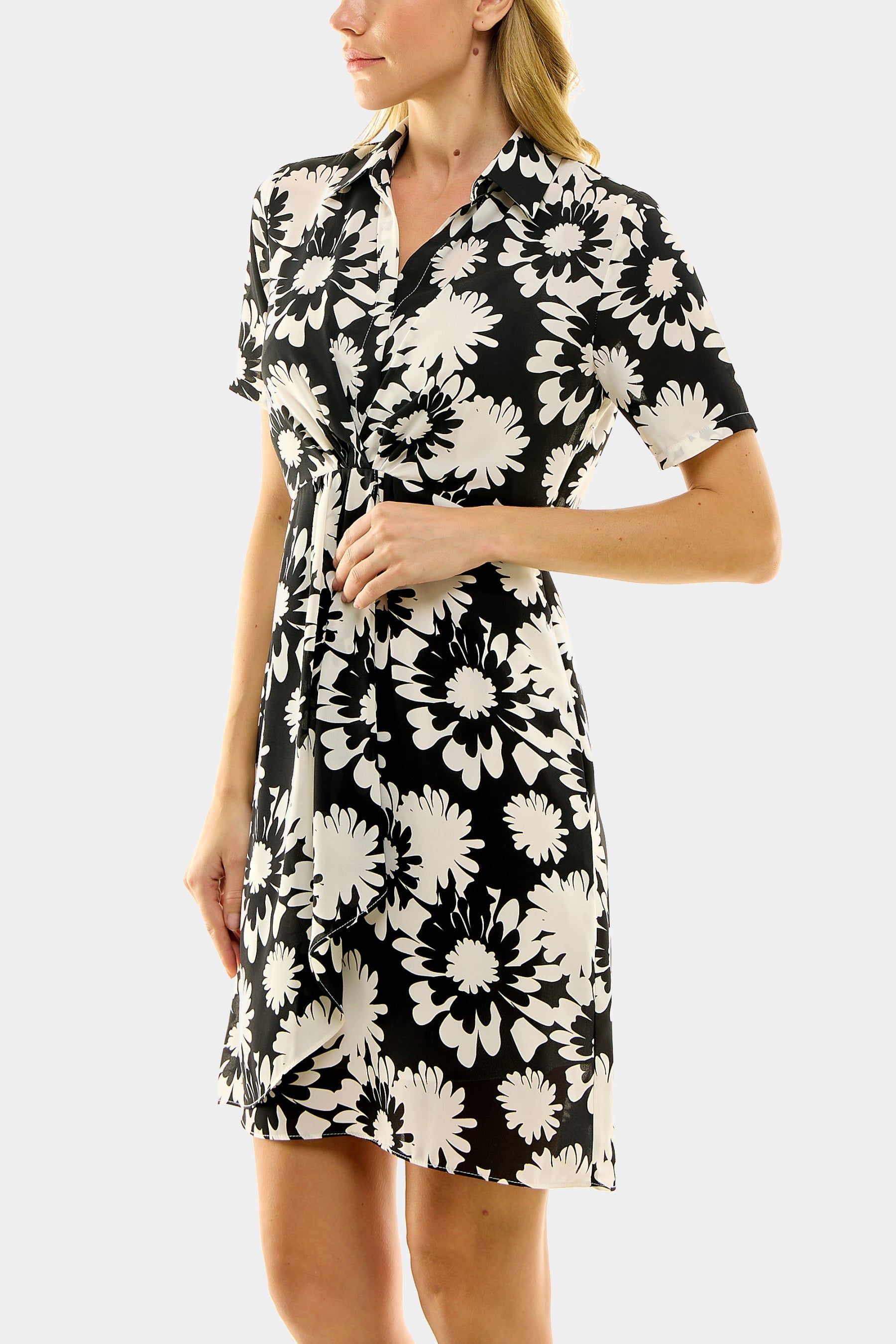 Wrap Overlay Shirt Dress sold by Lord & Taylor product image thumbnail 5